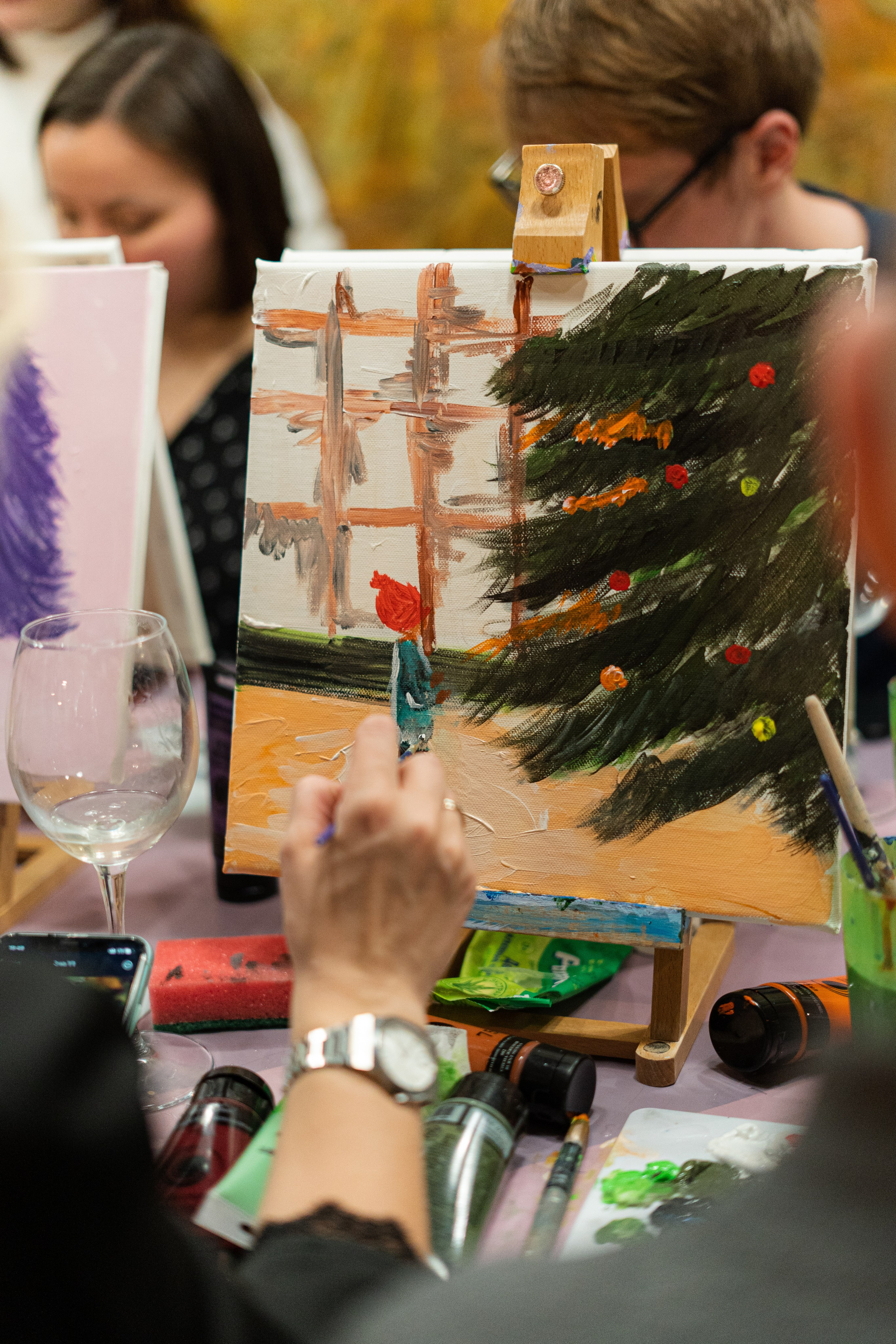 Корпоратив Teach Me Art 2. Портретный фотограф в Москве и Санкт-Петербурге Арина Чех