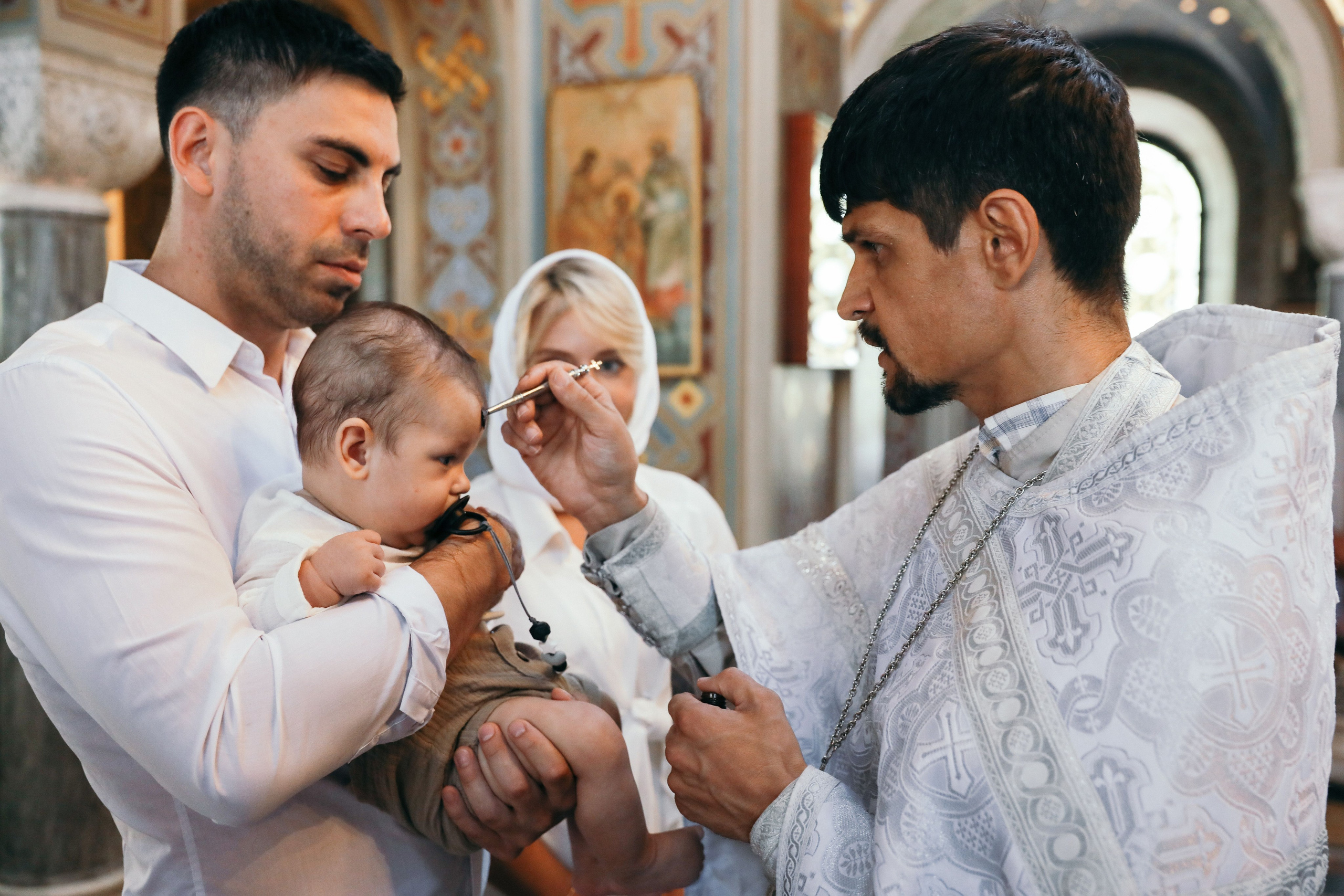 Крещение Иван Церковь Воскресения Христова. Свадебный и семейный фотограф в Севастополе и Крыму Анастасия Сураева