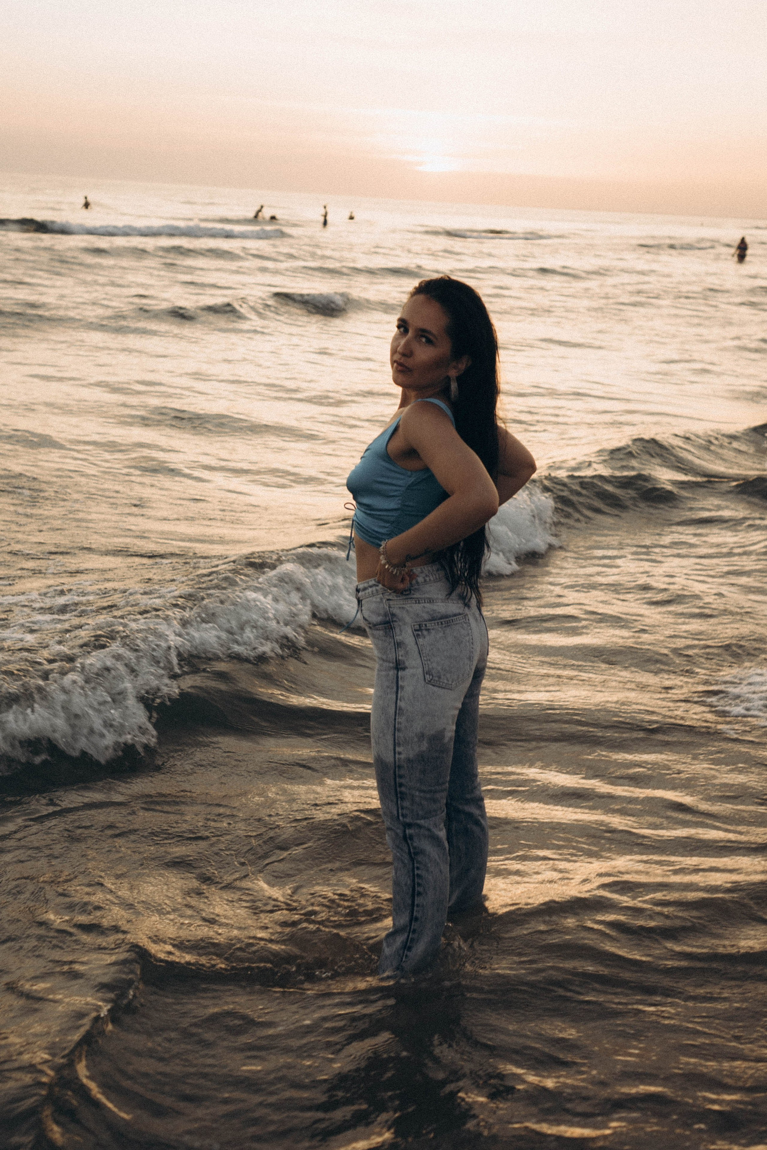 Июльский вечер на берегу черного моря. Профессиональный фотограф, Санкт-Петербург — Виктория Богомолова