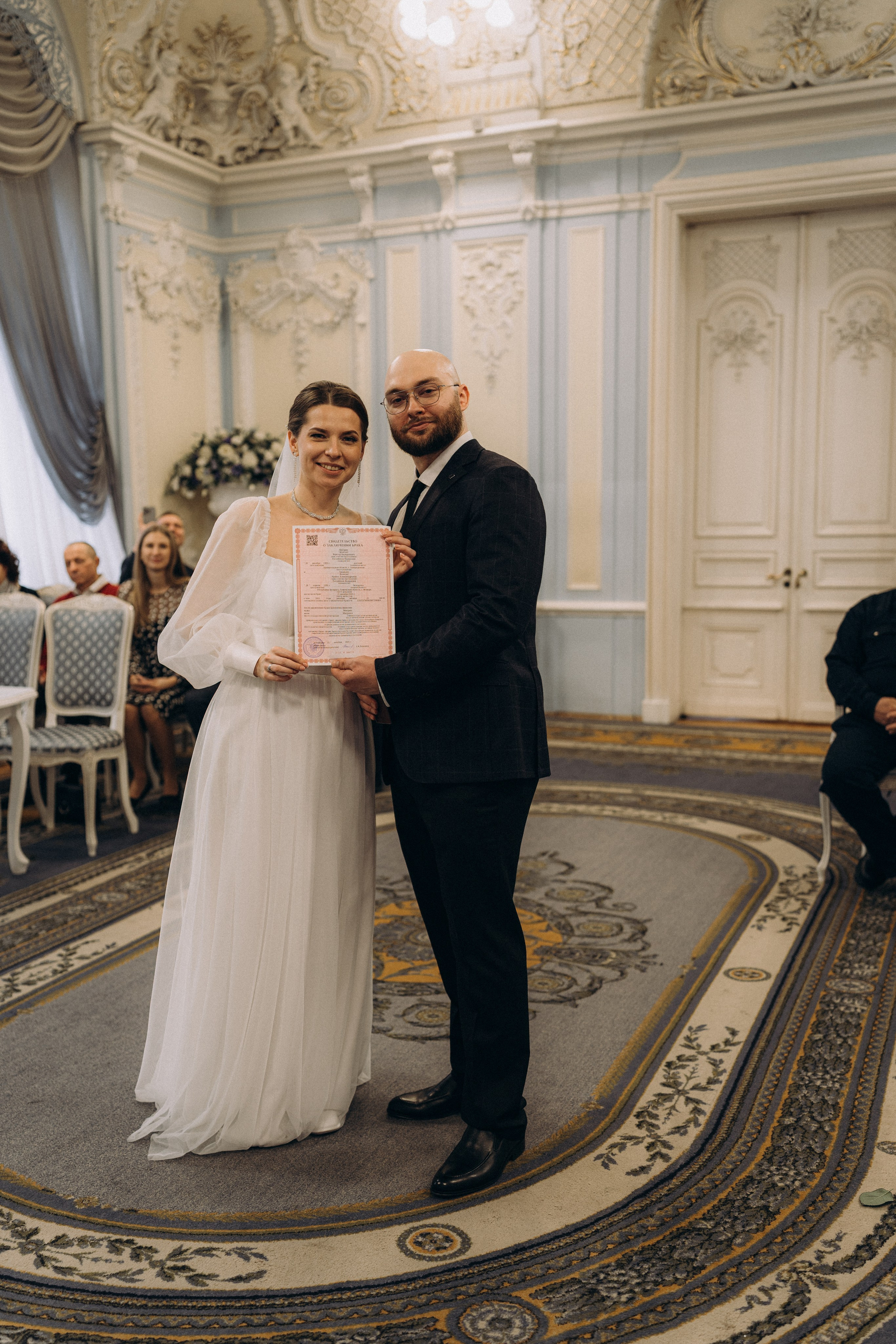 СВАДЕБНАЯ СЬЕМКА ВО ВТОРОМ ДВОРЦЕ (ДЕКАБРЬ) ТАКЖЕ СЬЕМКА В СТУДИИ НА ЧЕРНЫШЕВСКОЙ. Профессиональный фотограф, Санкт-Петербург — Виктория Богомолова