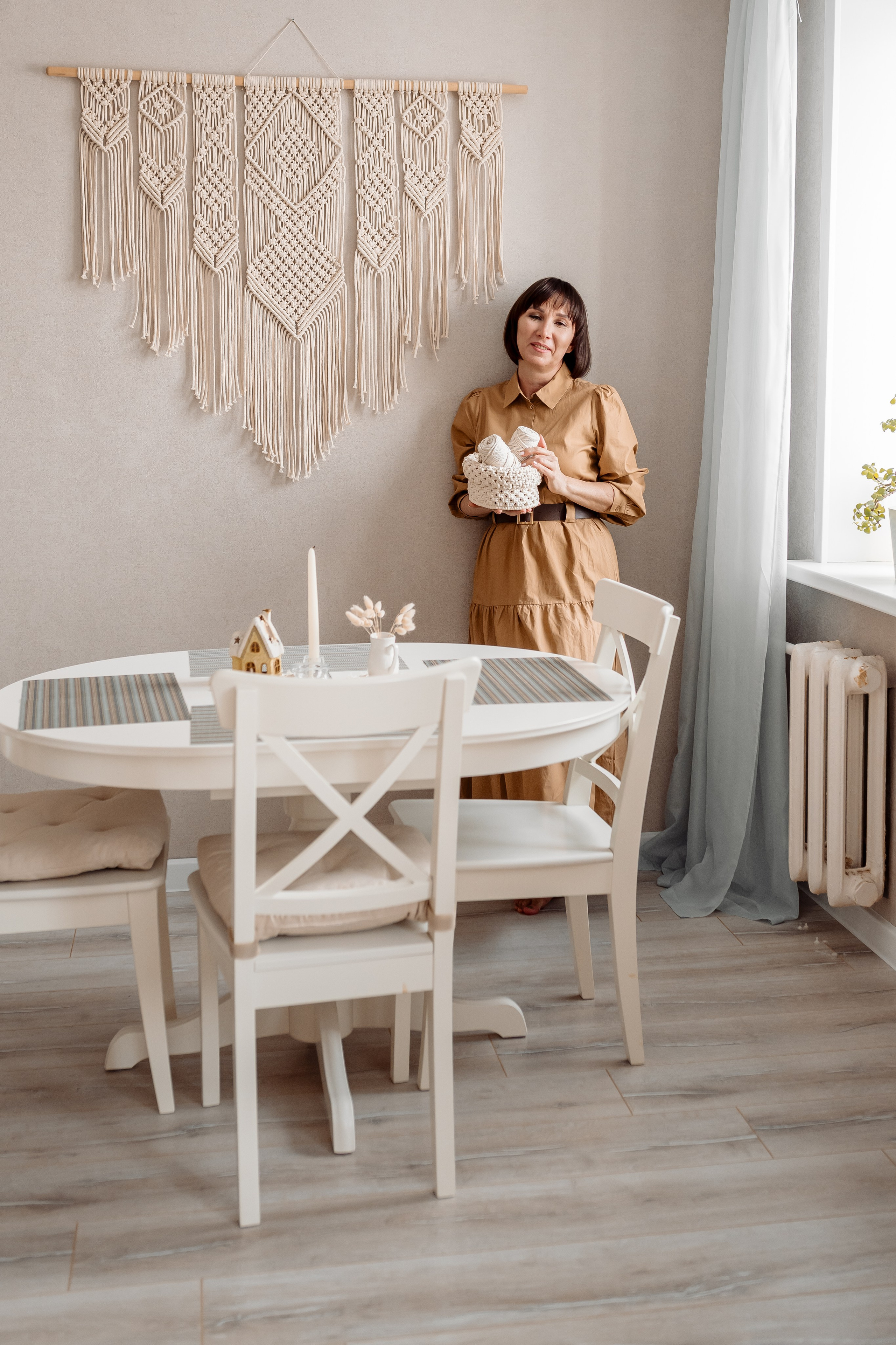 Мастер макраме. Фотограф Мария Стрелкова