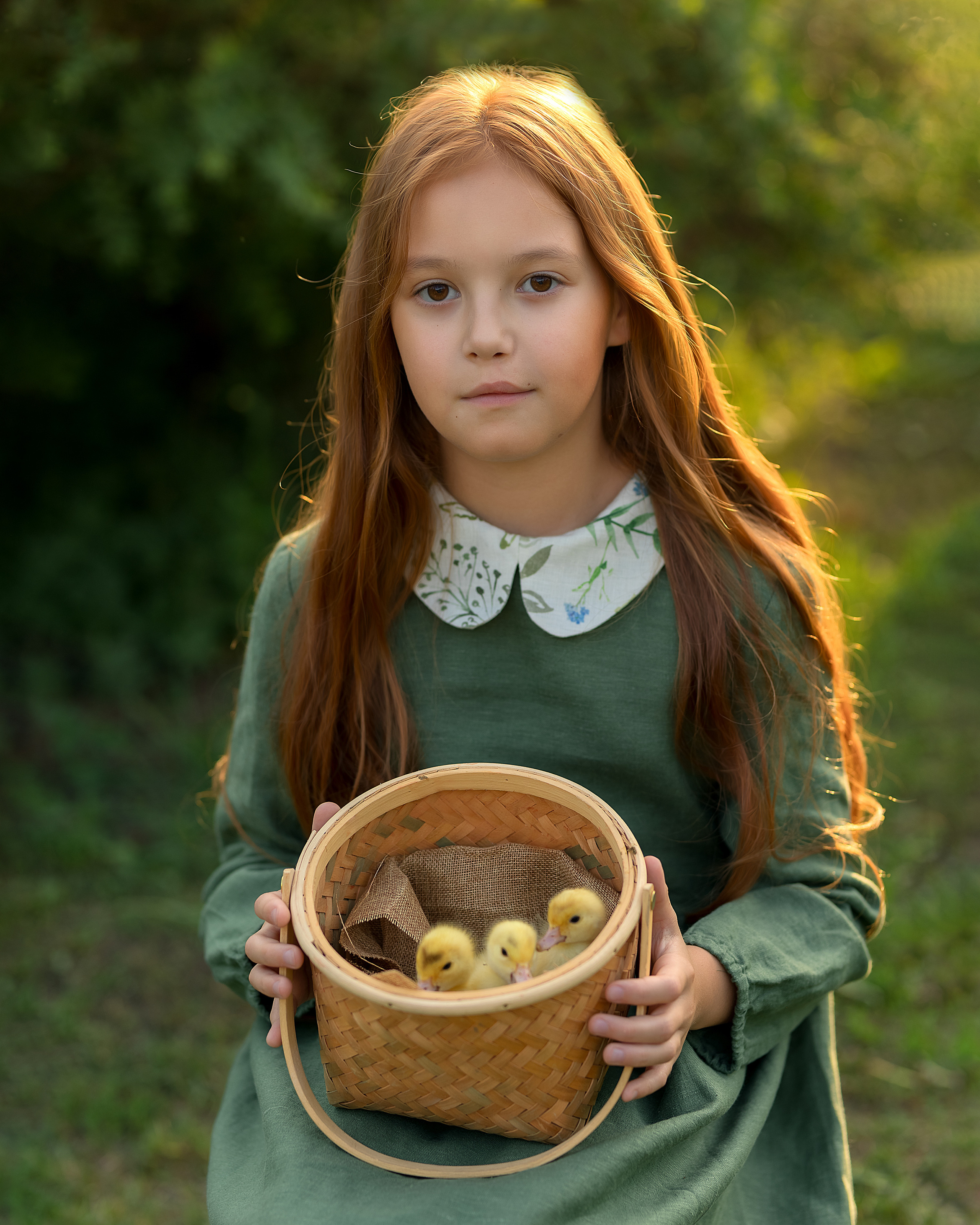 Семейная фотосессия с утятами. Детский и семейный фотограф в Челябинске Мандрикова Светлана