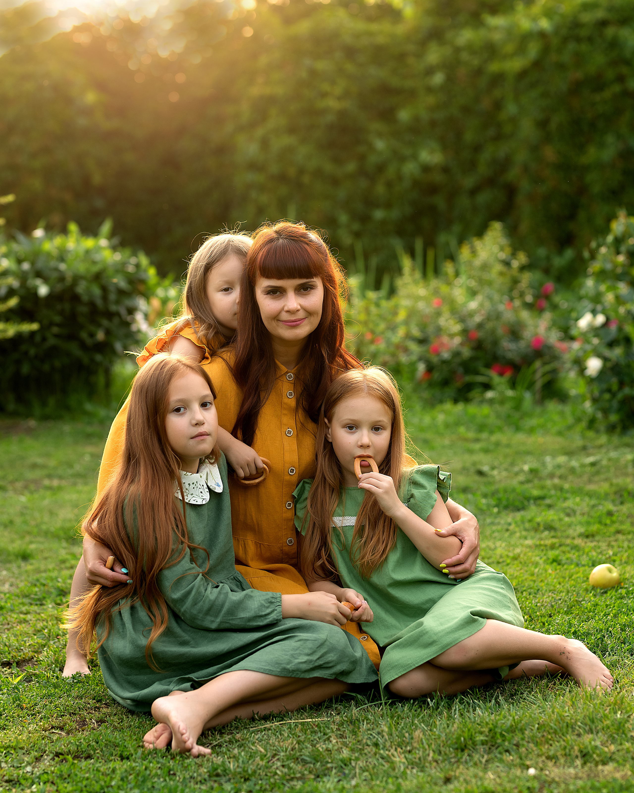 Семейная фотосессия с утятами. Детский и семейный фотограф в Челябинске Мандрикова Светлана
