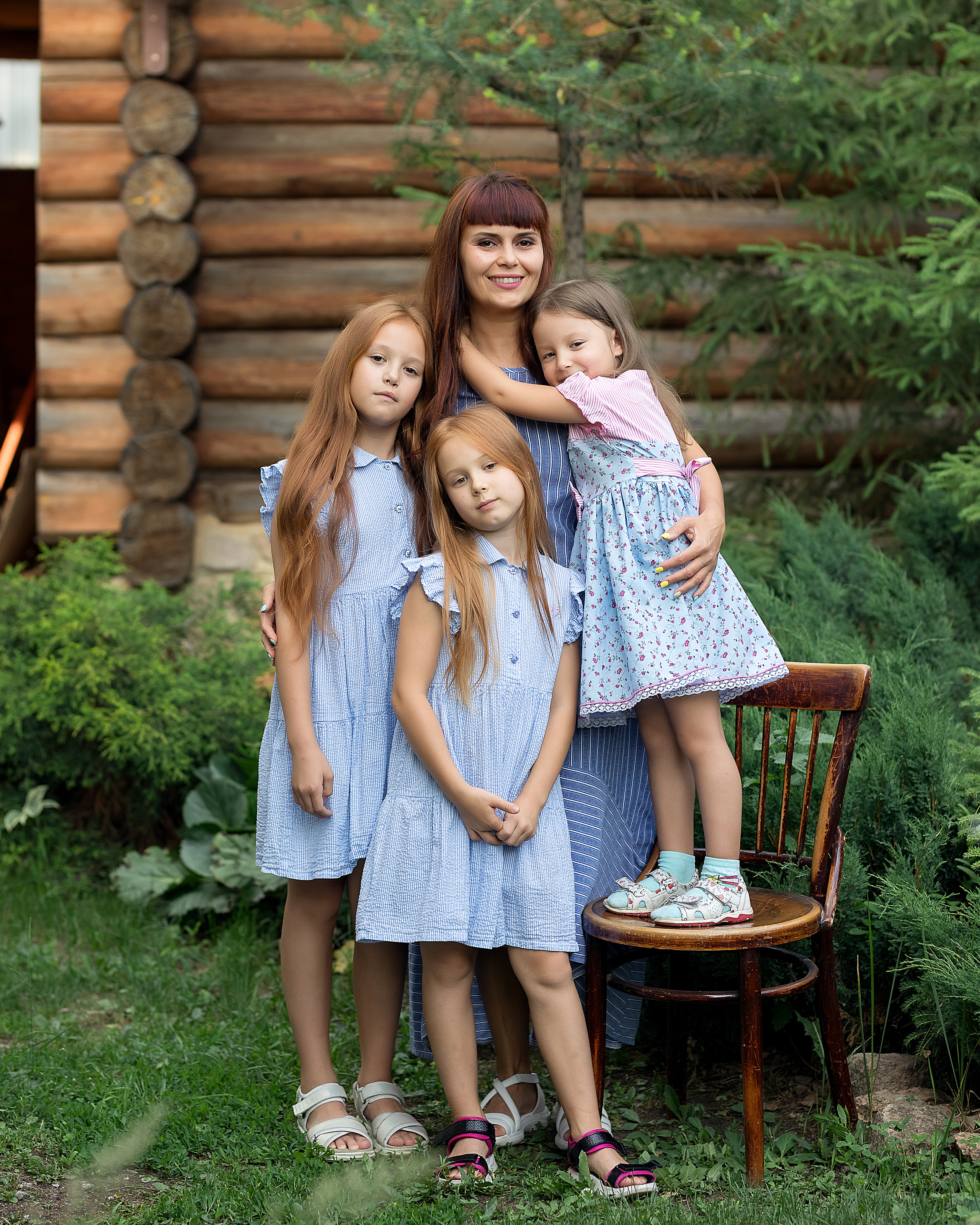 Юлия и дочки. Детский и семейный фотограф в Челябинске Мандрикова Светлана