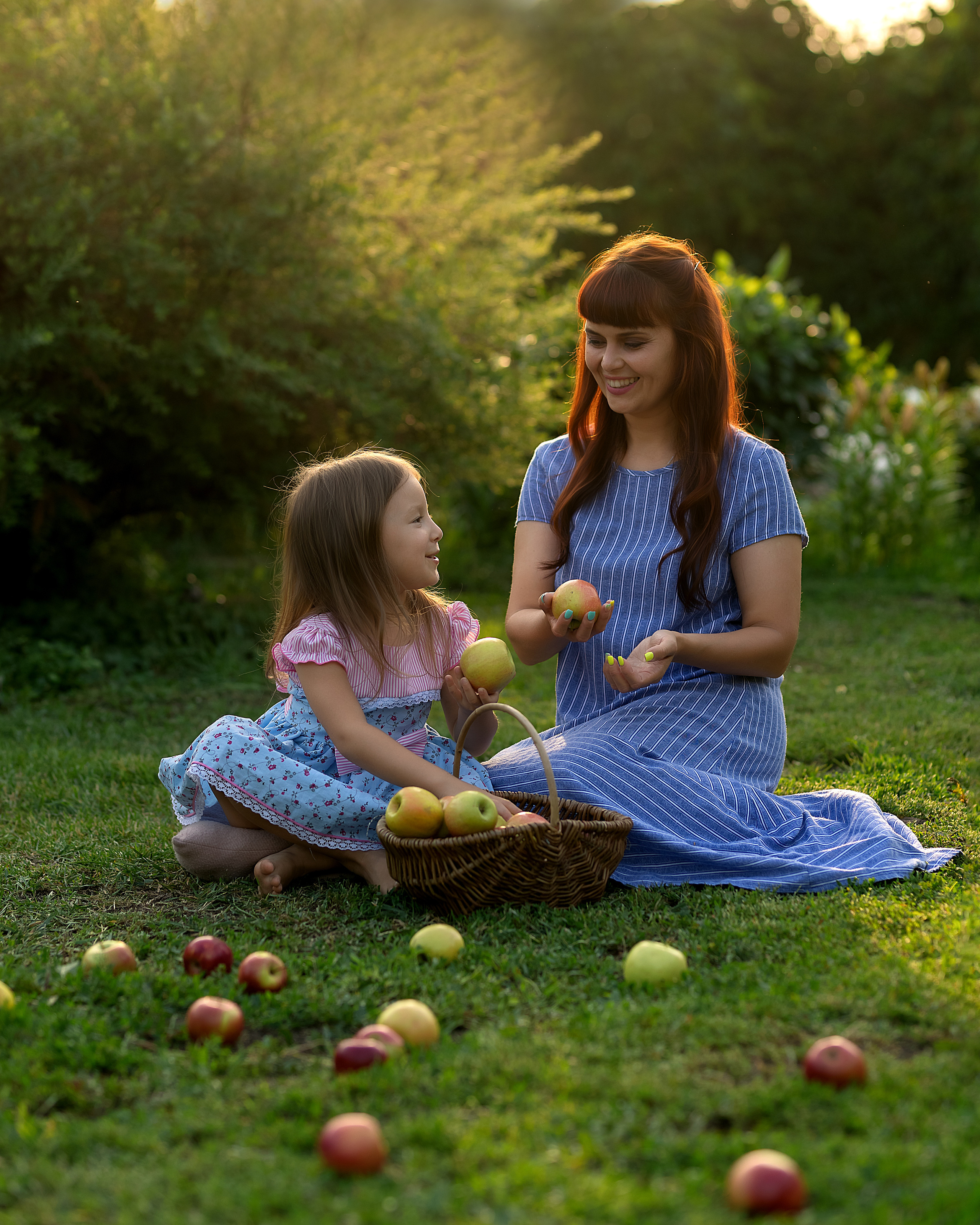 Юлия и дочки. Детский и семейный фотограф в Челябинске Мандрикова Светлана