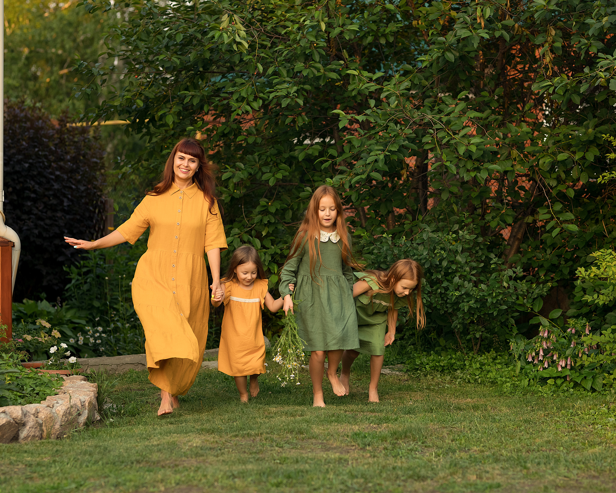 Семейная фотосессия с утятами. Детский и семейный фотограф в Челябинске Мандрикова Светлана