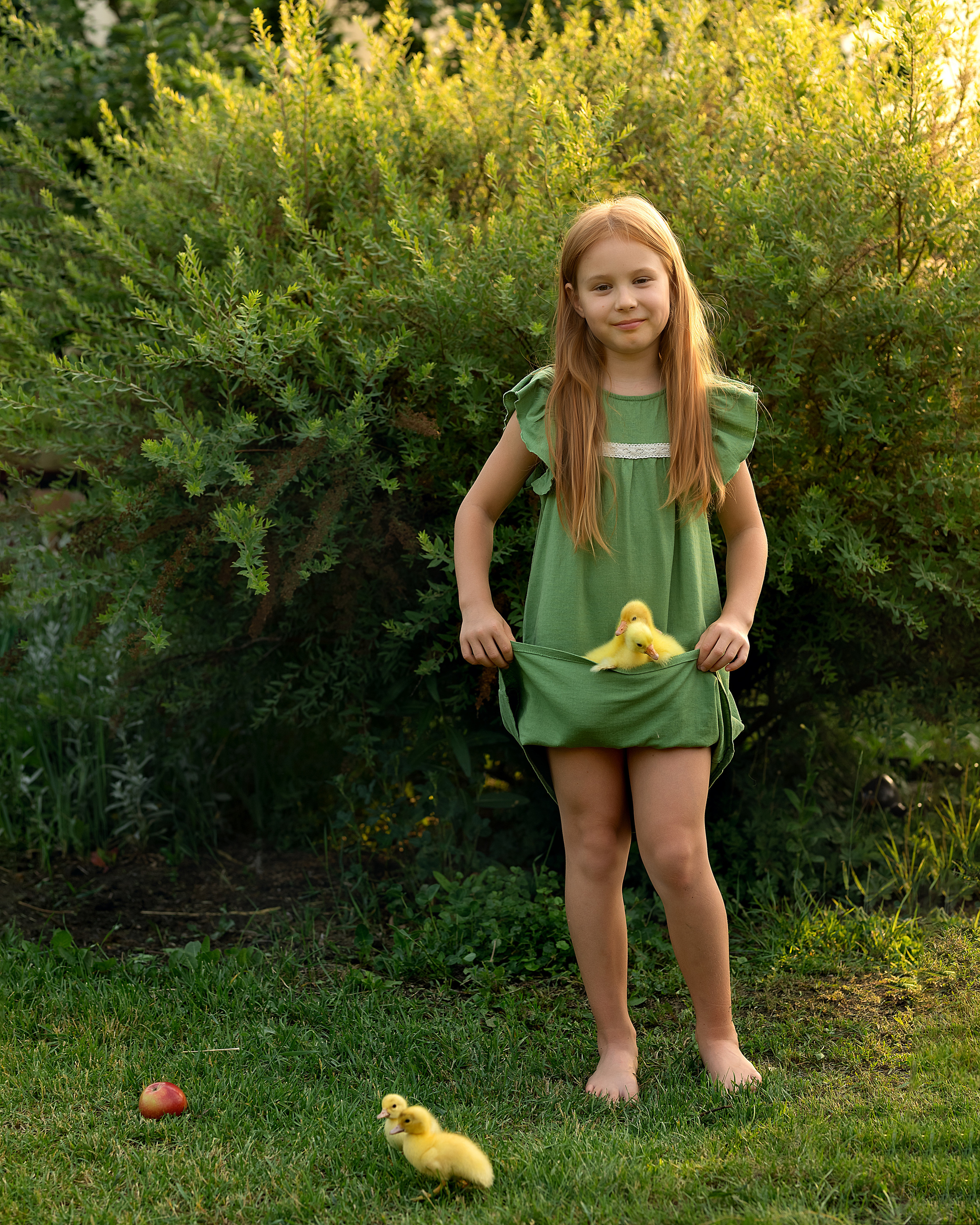Семейная фотосессия с утятами. Детский и семейный фотограф в Челябинске Мандрикова Светлана