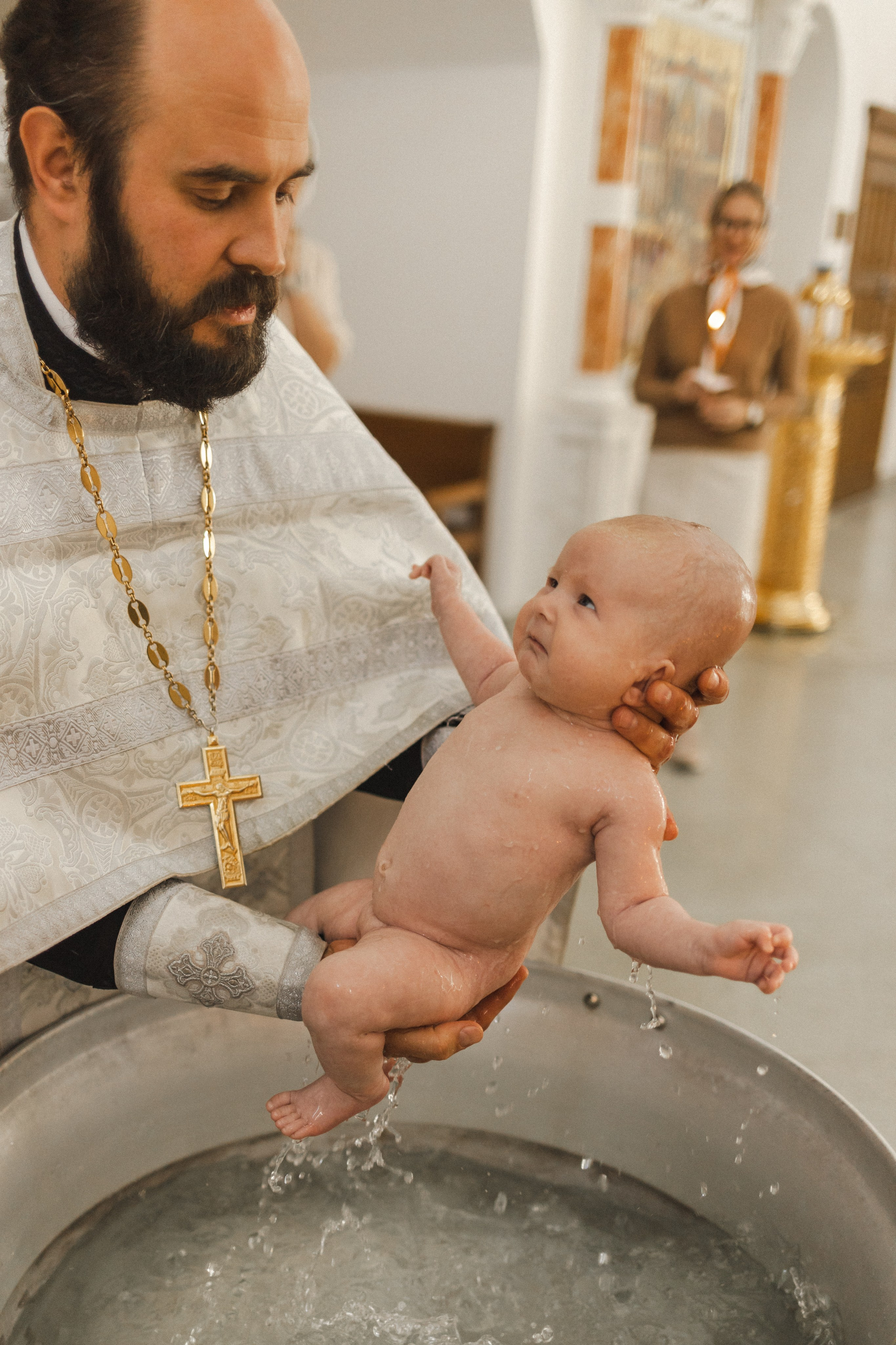 Крещение Стефании. Семейный фотограф в Москве