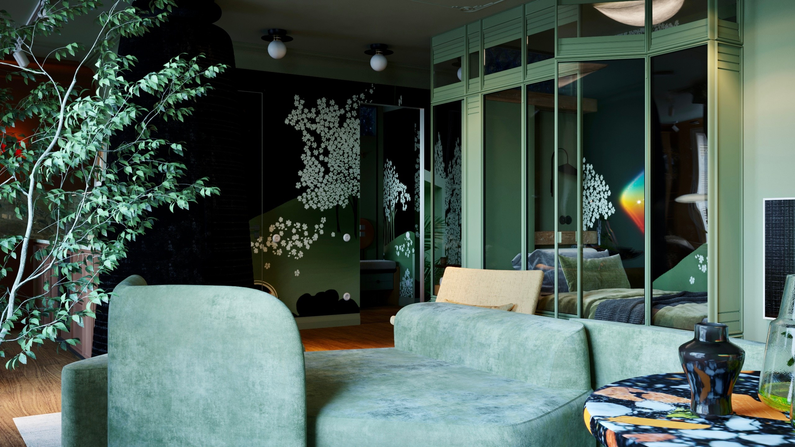 «СЕЛАДОН». Apolonov Interiors проектирование авторских интерьеров