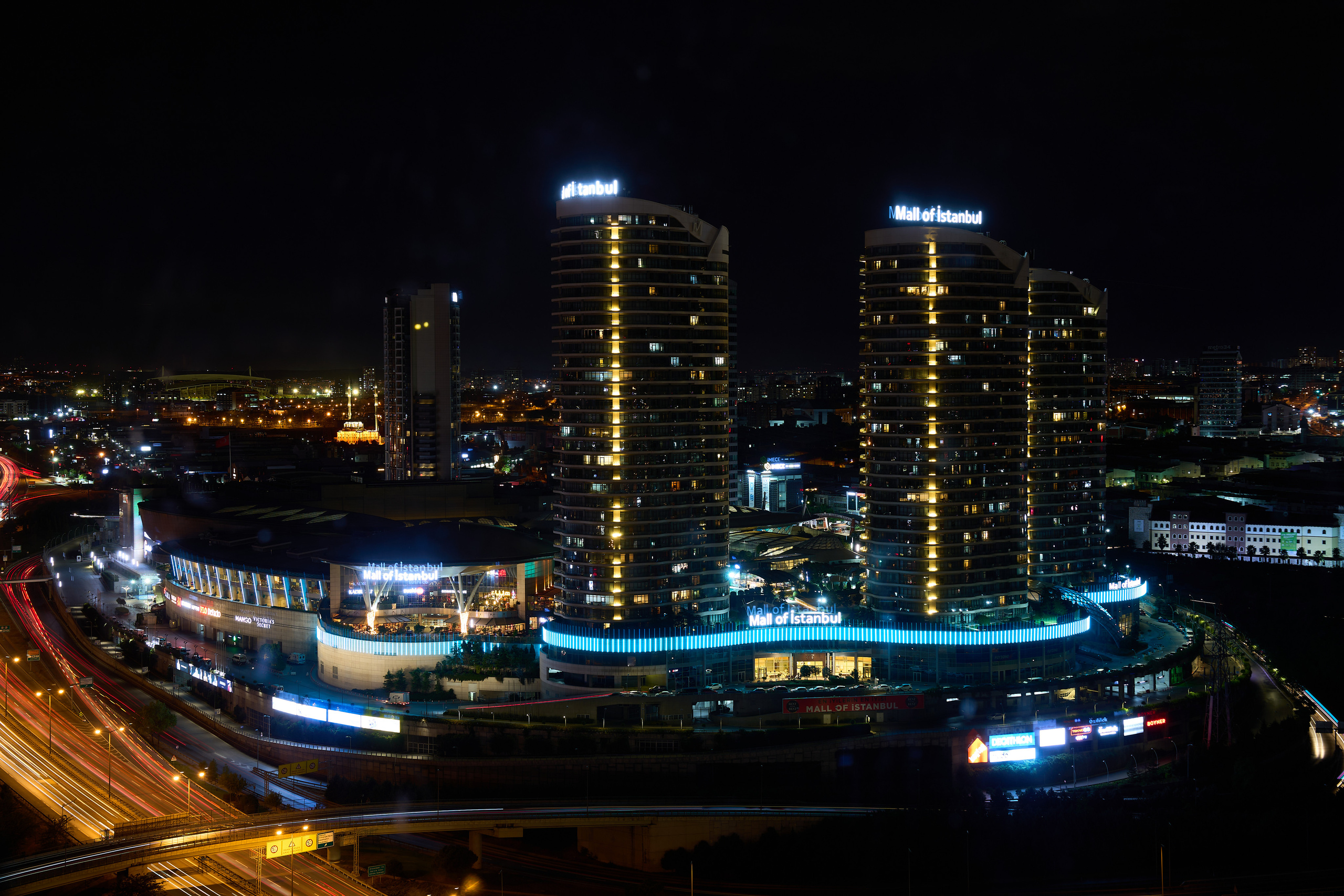 Ночной Стамбул