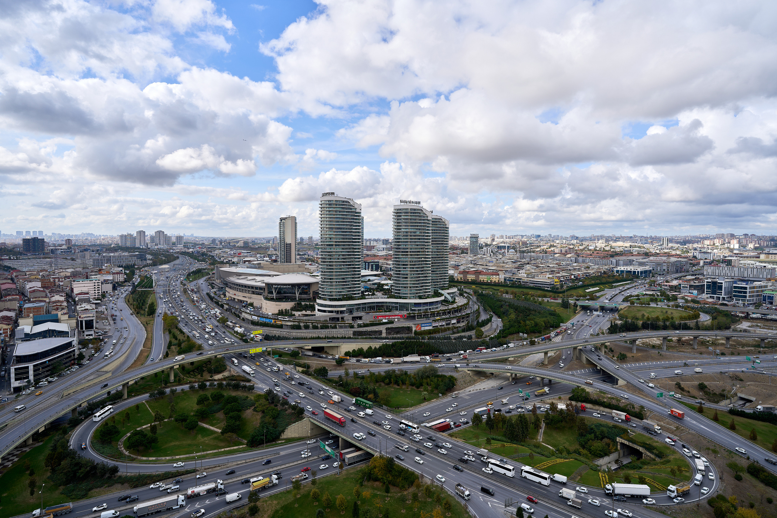 Стамбул с высоты птичьего полёта