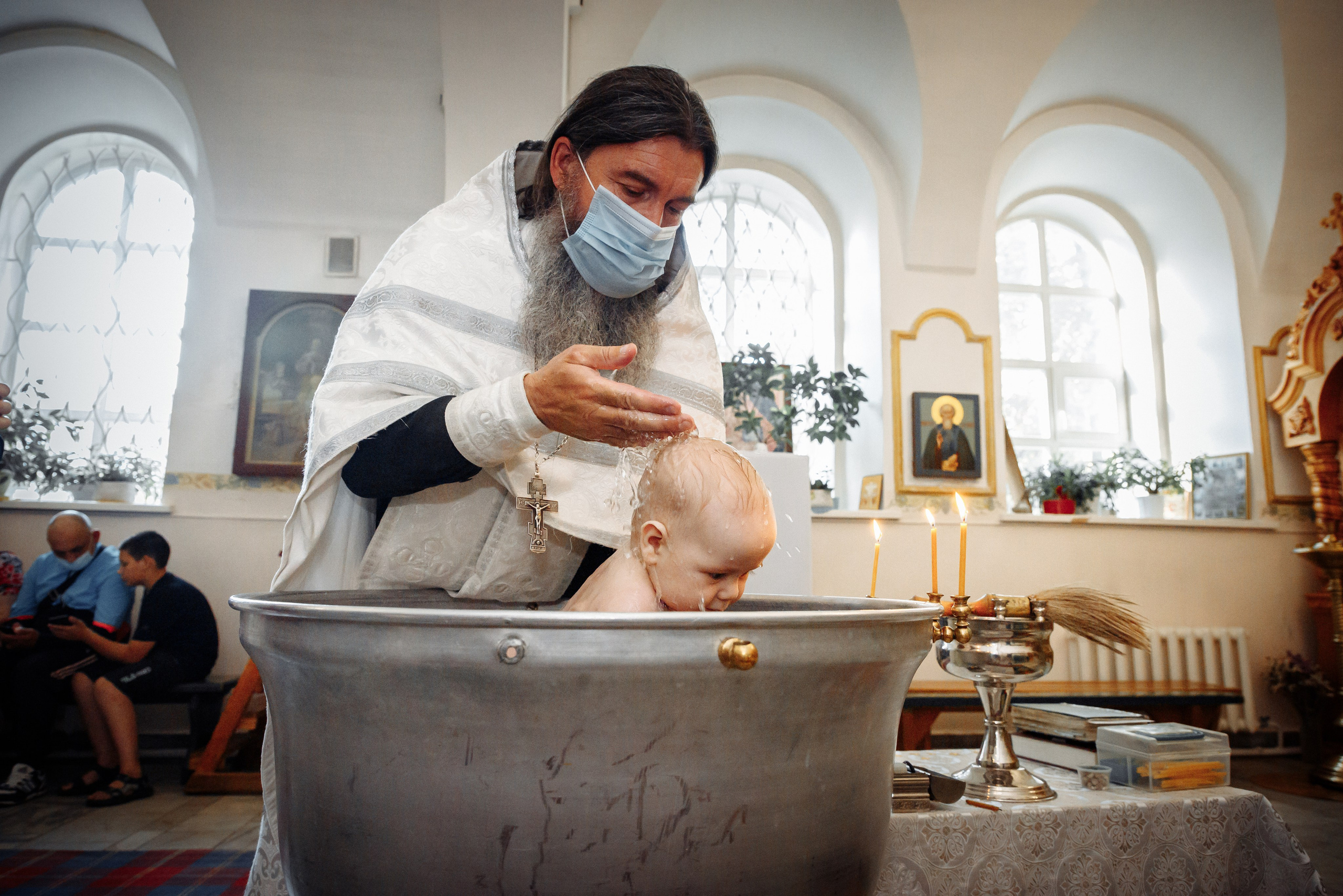 Крещение. Фотограф в Тюмени Алексей Модин