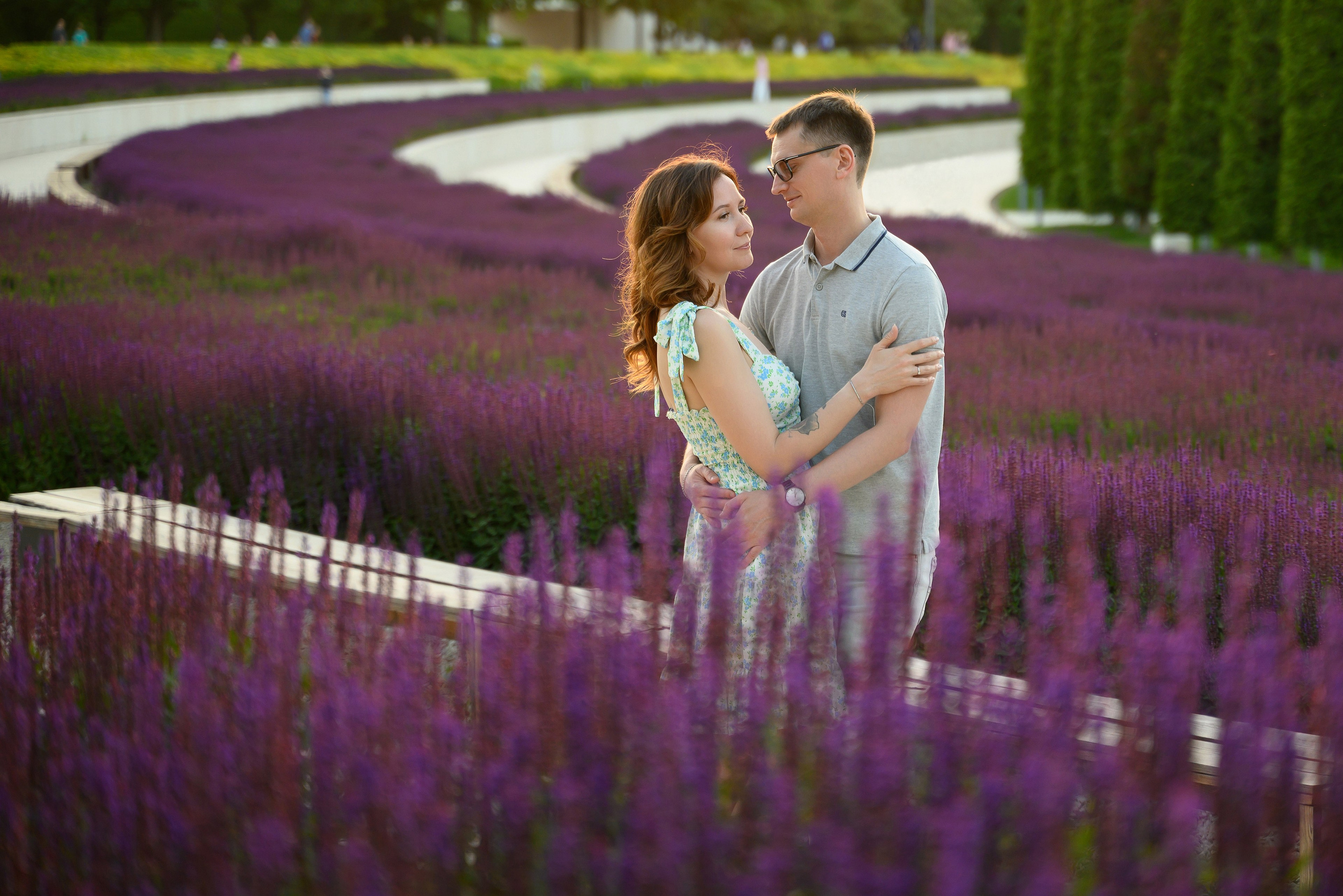 Фотосессия в лаванде 