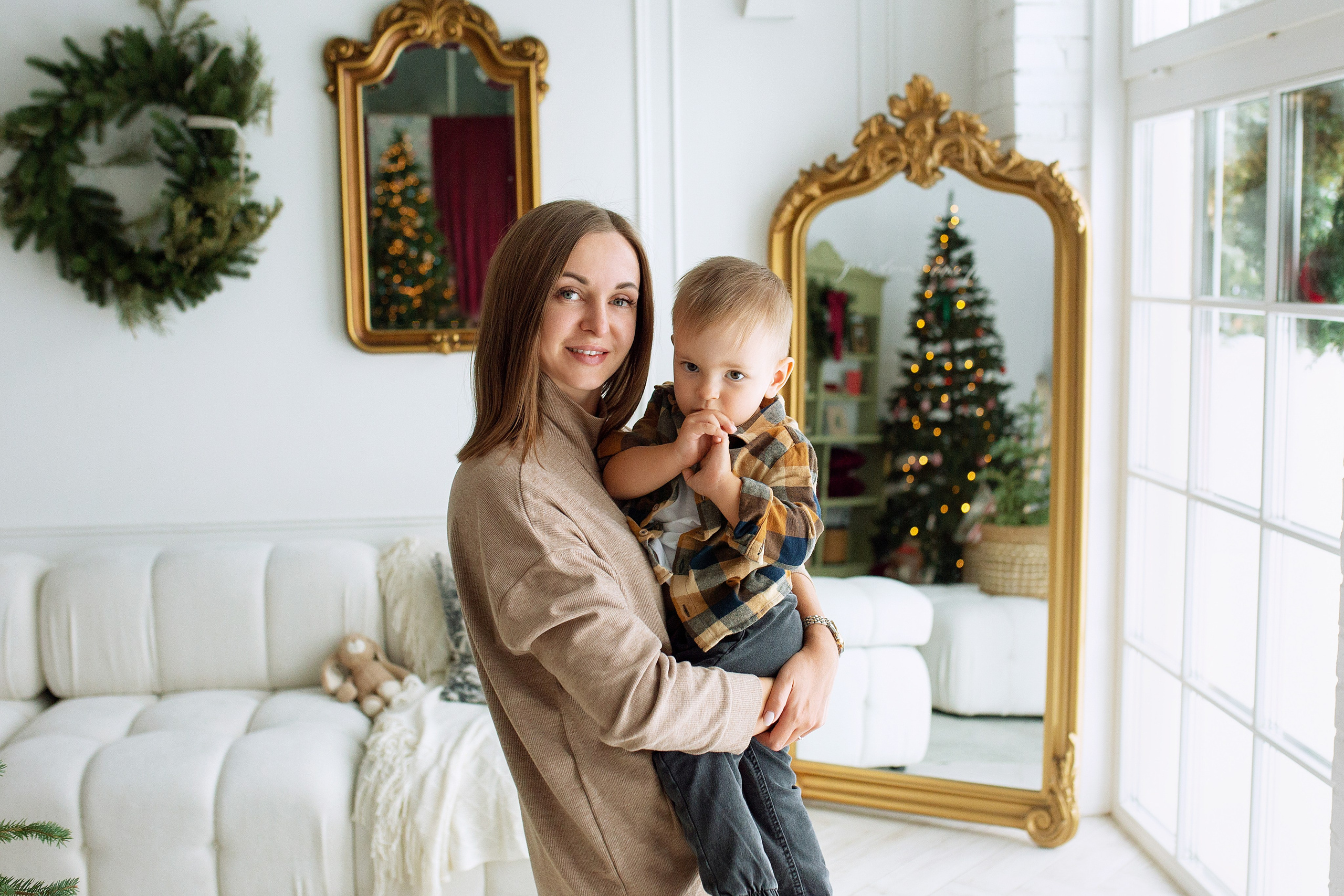 РОМА новогодняя фотосессия. Фотограф новорожденных Оксана Полевская