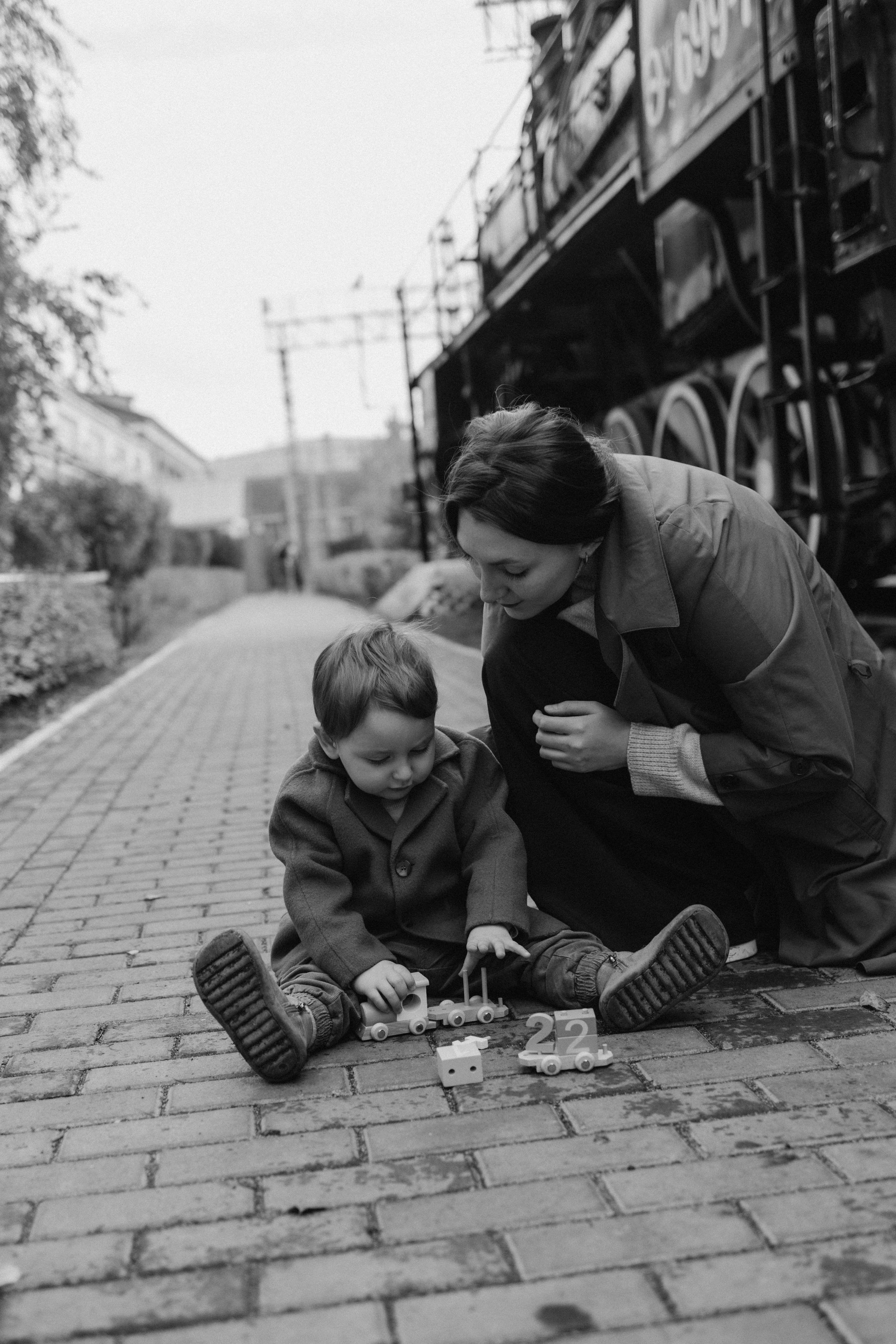 Любовь и паровозы. Семейный и женский фотограф в Москве Коновалова Олеся