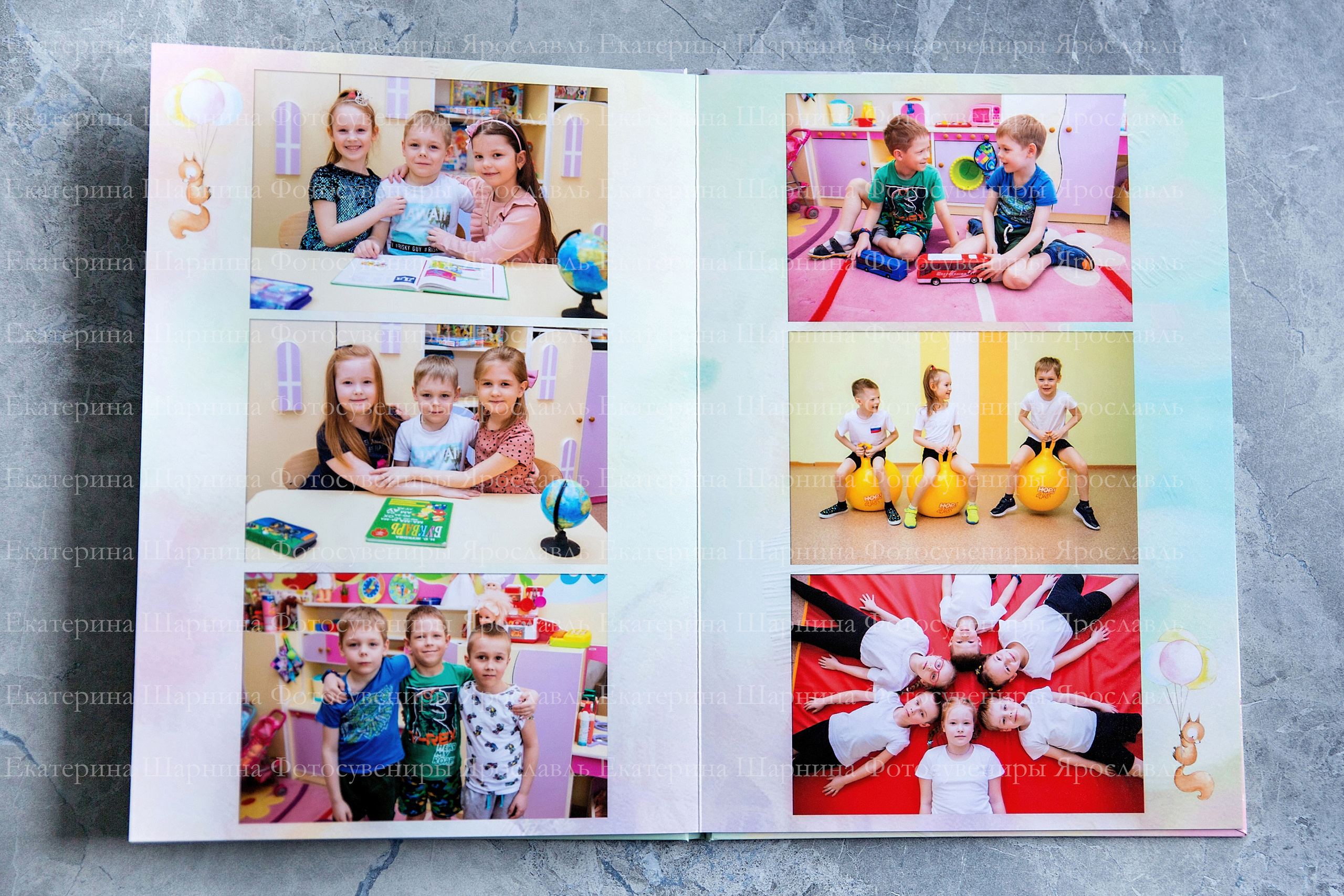 Выпускные альбомы для детских садов. Семейный фотограф Ярославль Екатерина Охлопкова