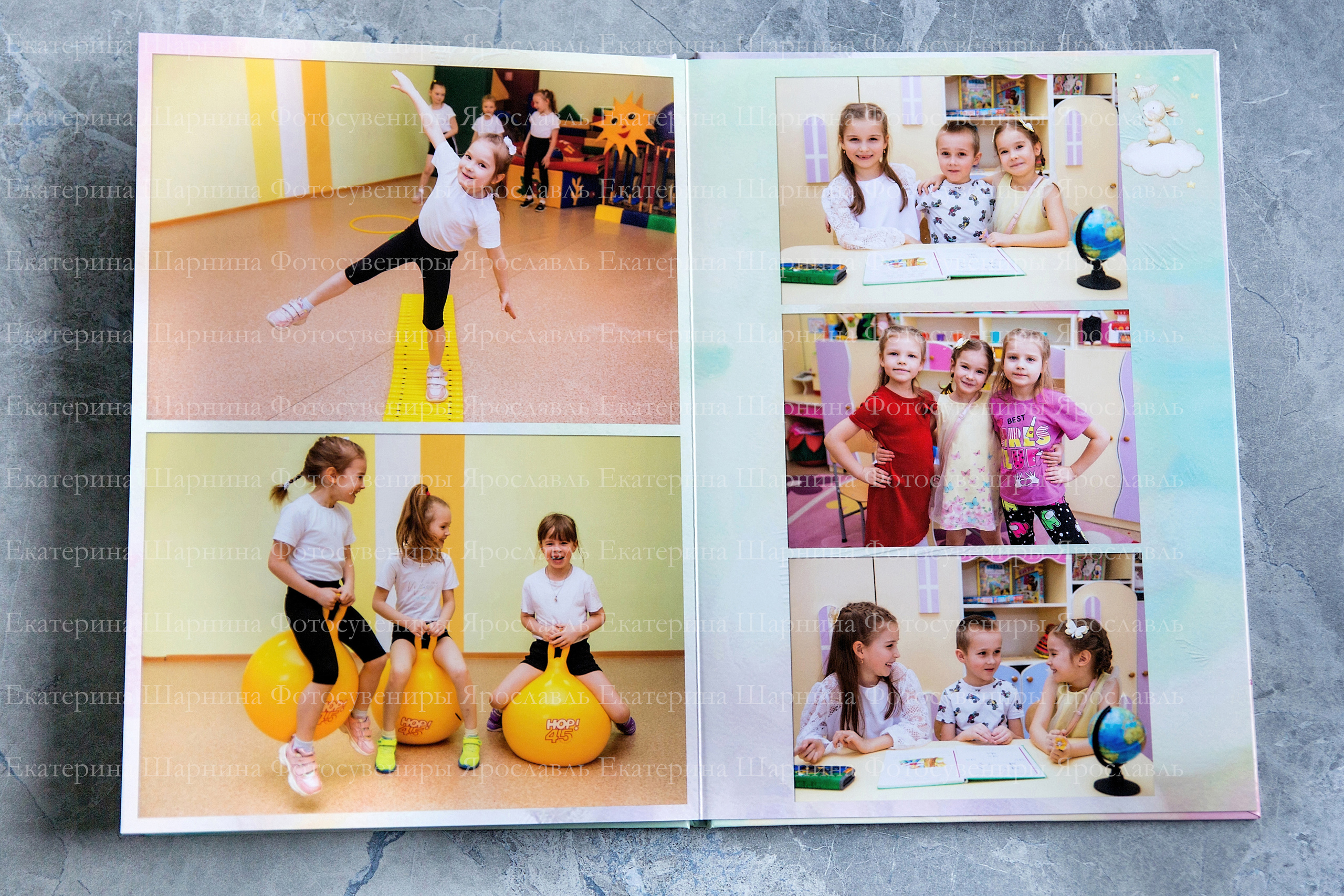 Выпускные альбомы для детских садов. Семейный фотограф Ярославль Екатерина Охлопкова