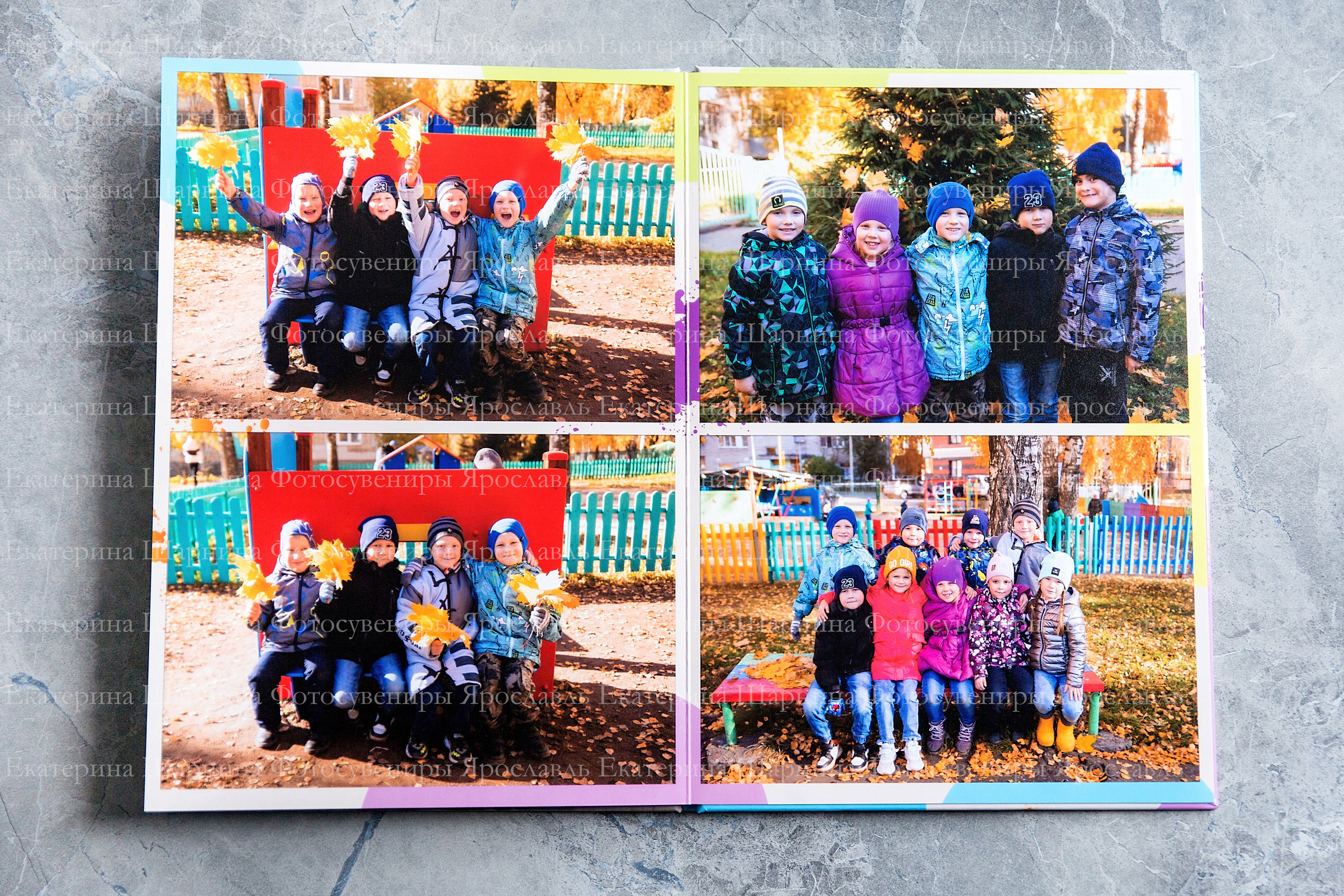 Выпускные альбомы для детских садов. Семейный фотограф Ярославль Екатерина Охлопкова