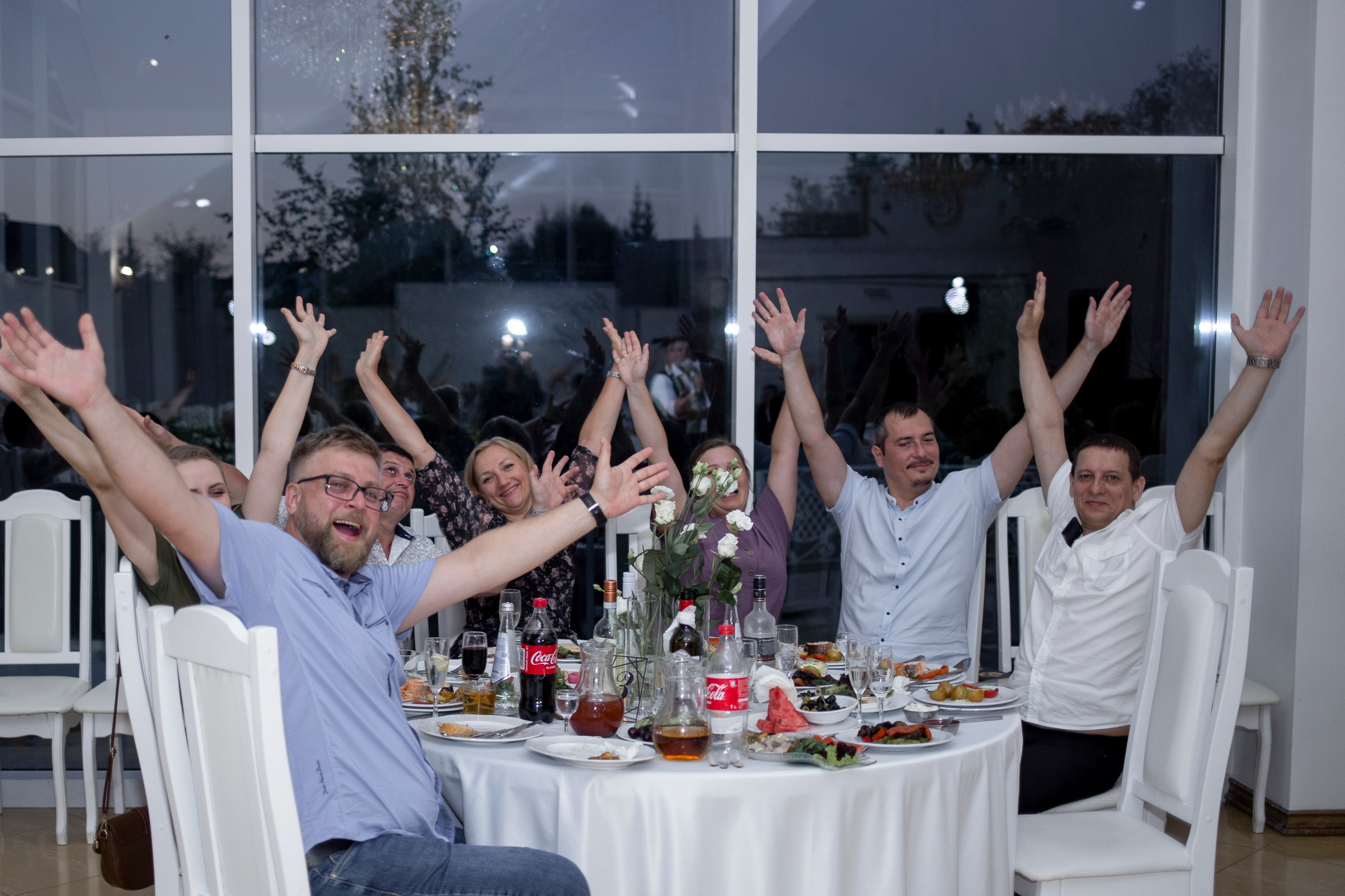 Репортаж свадебного вечера. Свадебный фотограф Александра Попова