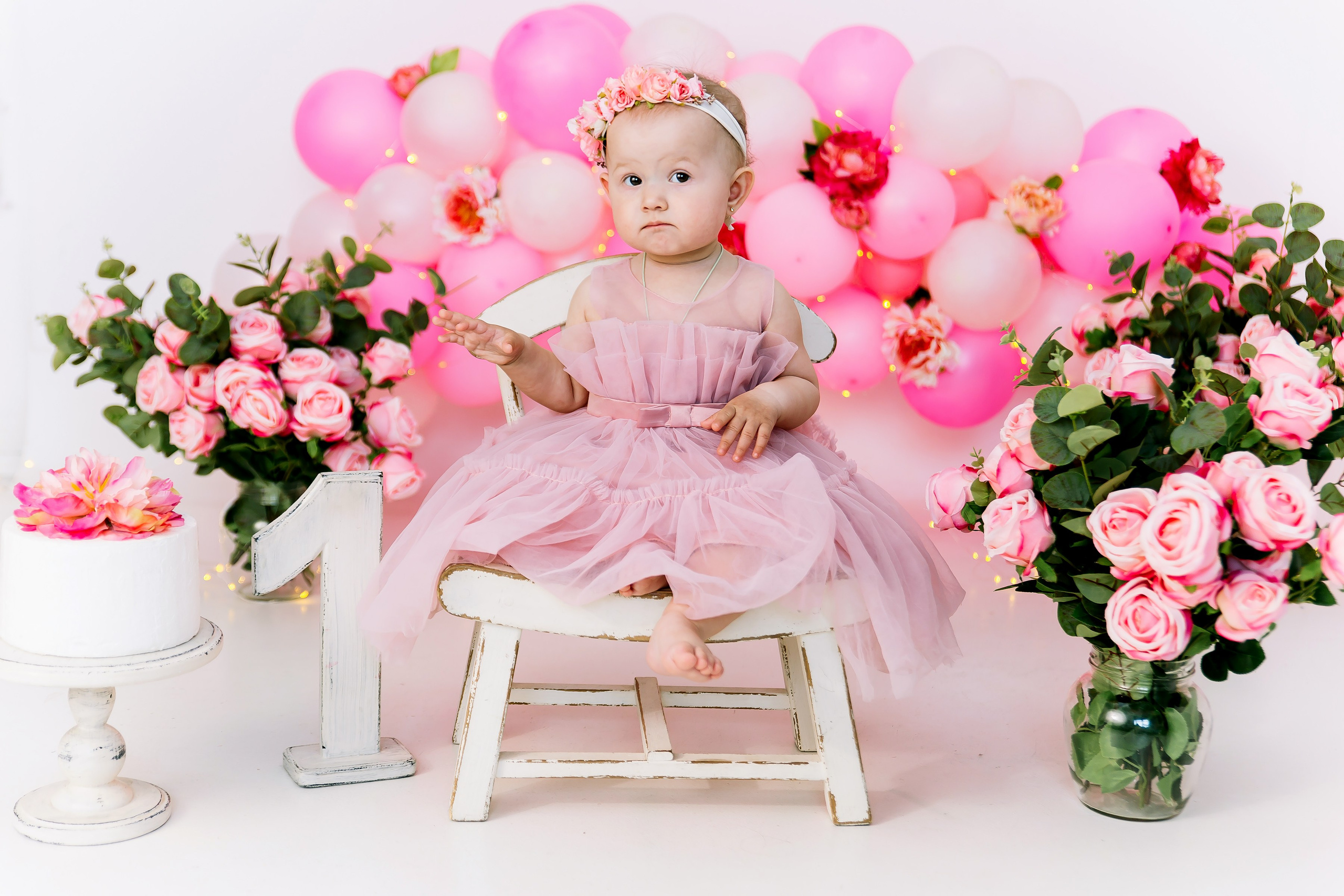 Настеньке 1 годик. Свадебный и семейный фотограф в Краснодаре Илонна Ковалева