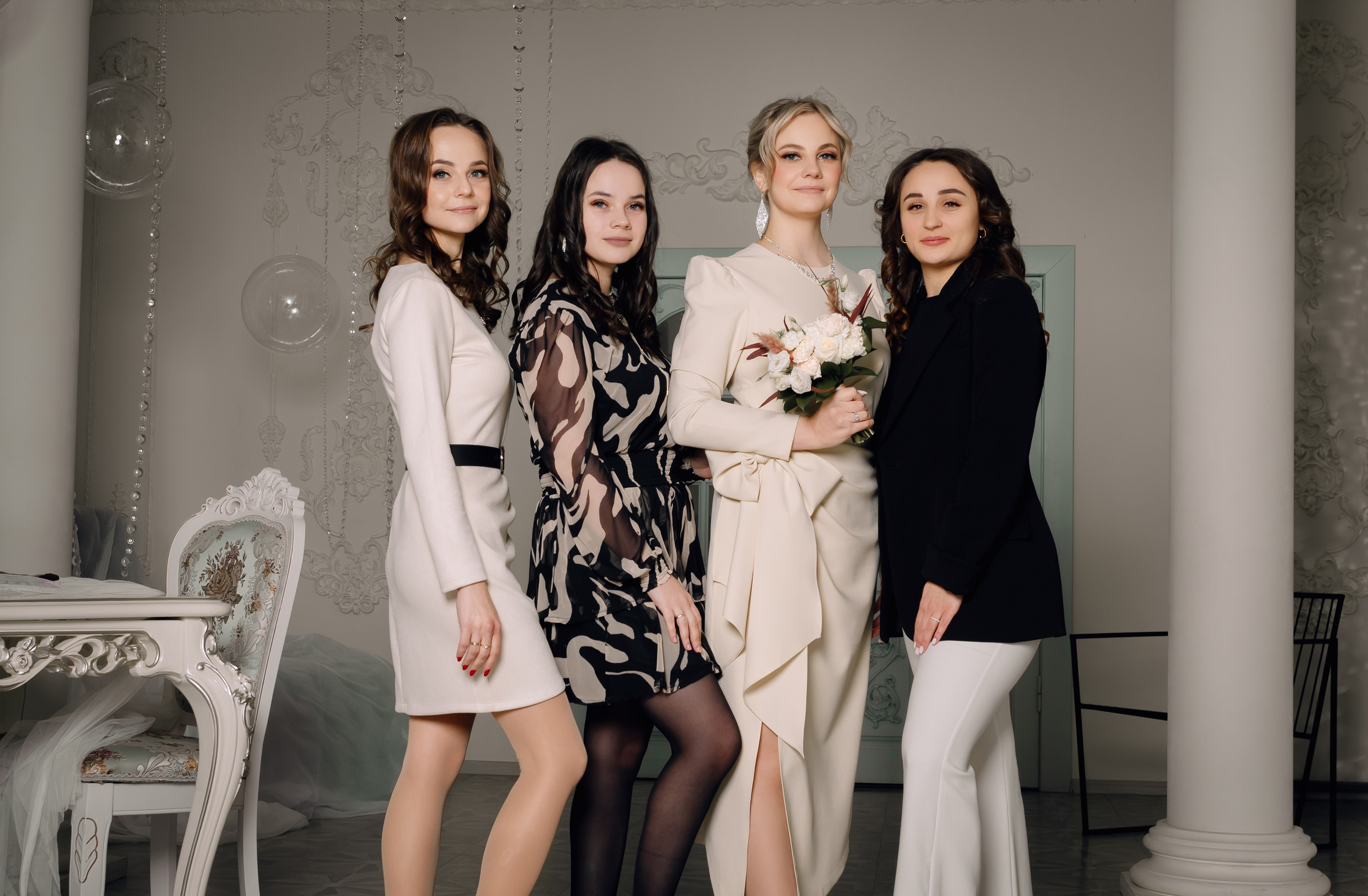 Свадебная фотосессия в студии. Фотограф Ким Наталья в Красноярске