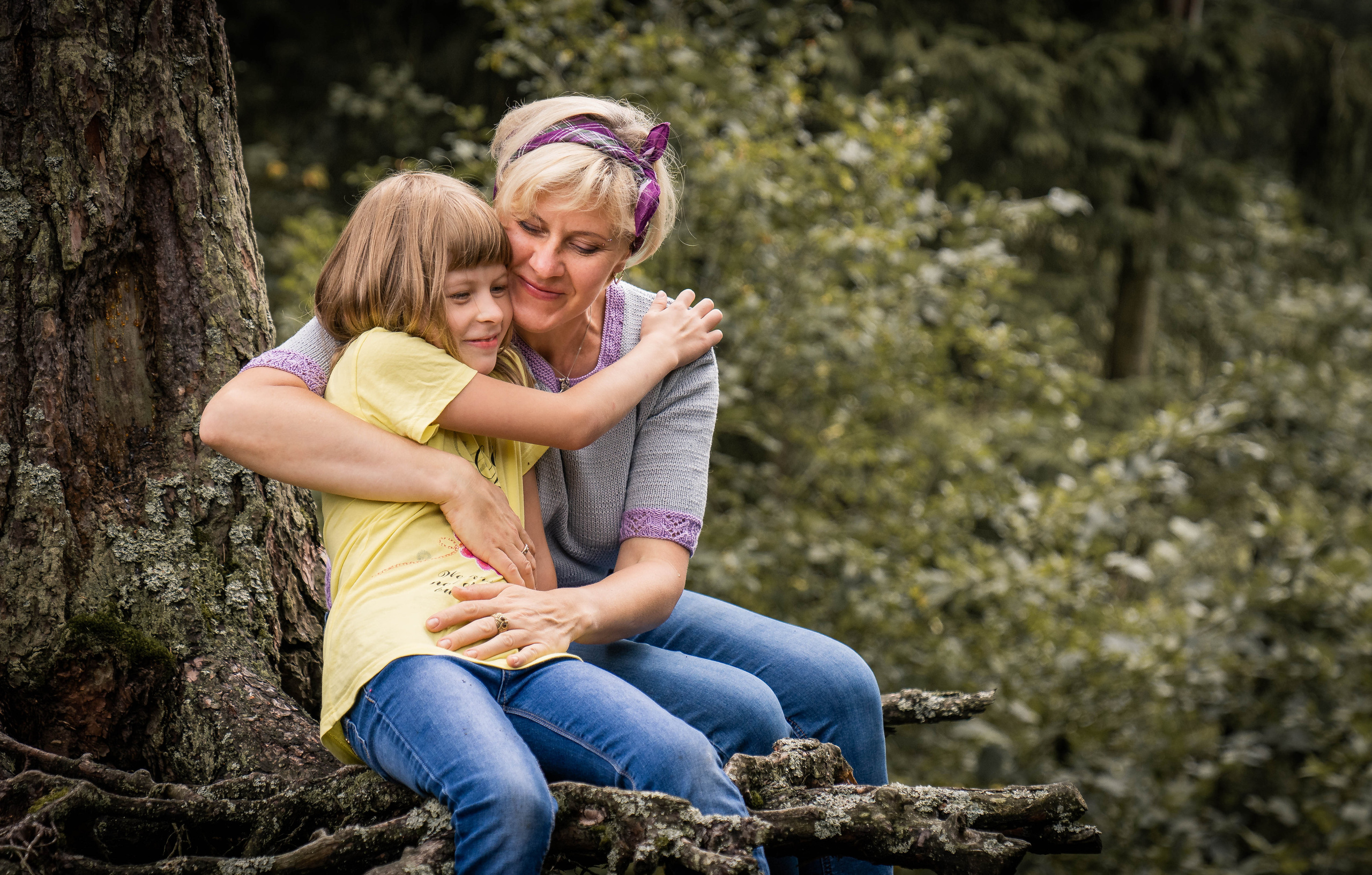 Екатерина и Варвара (собаки Ведьма и Лэд). Семейный фотограф Ефремова Виктория