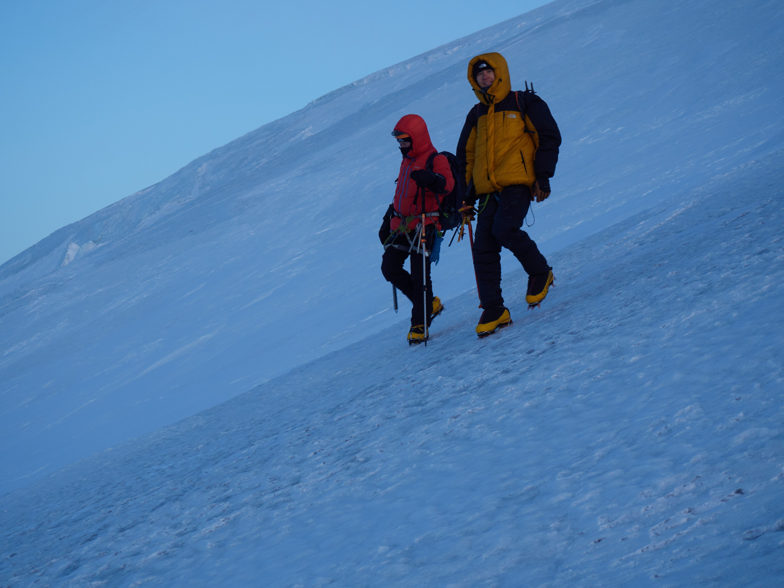Фотограф на Эльбрусе