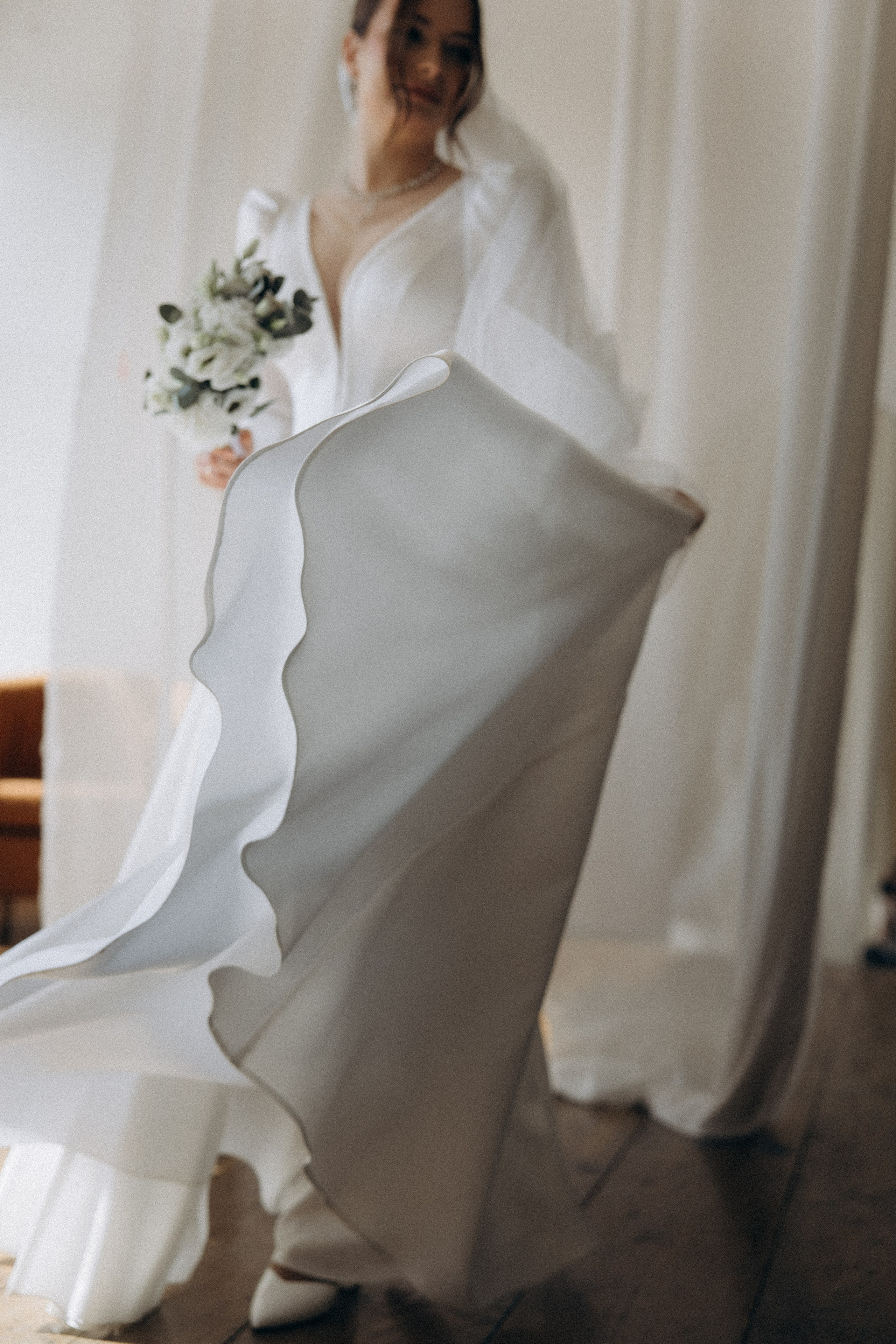 Свадебная фотосессия в фотостудии Пензы для Виктории и Михаила