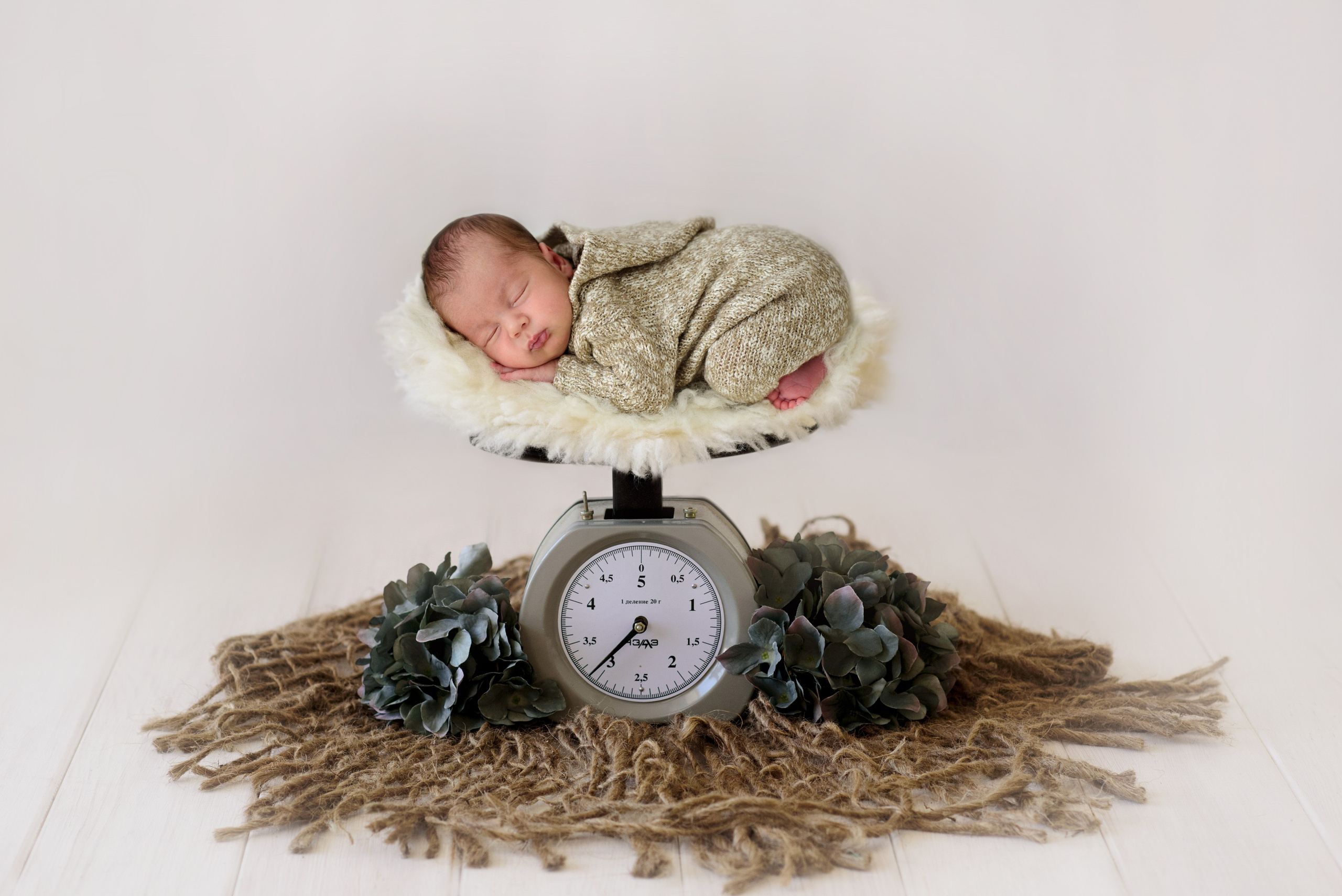 Новорожденные. Фотограф Мария Усманова, Казань