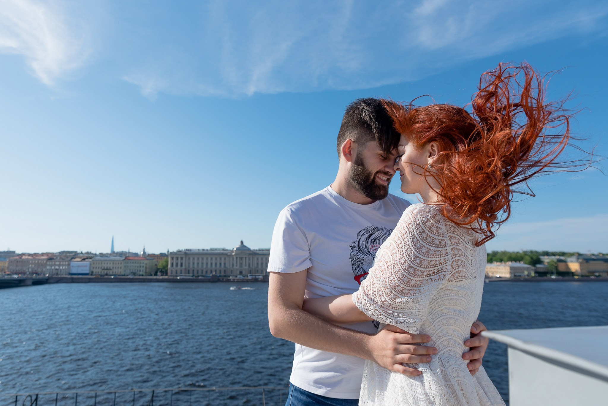 Вид на Неву. Свадебный и семейный фотограф из Санкт-Петербурга Климов Анатолий