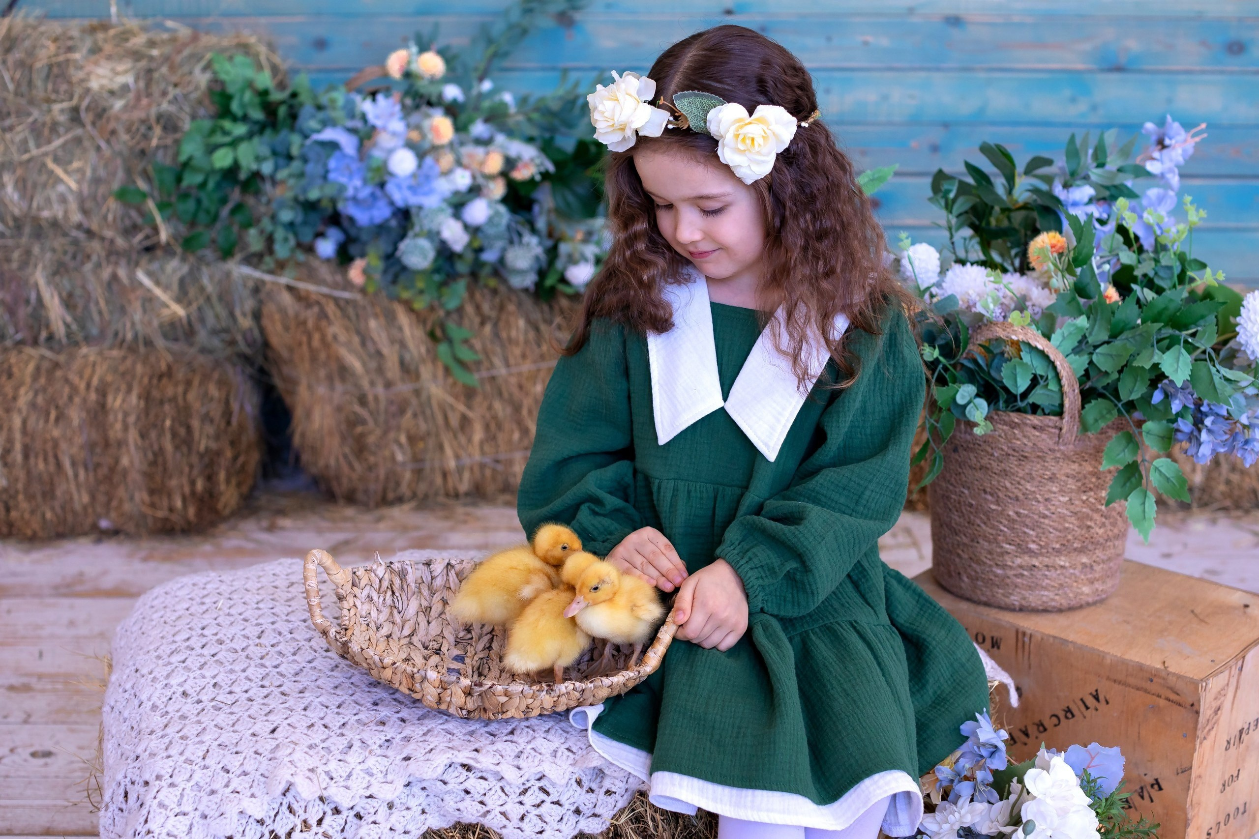 Фотосесии с Утятами и Кроликами (Пасхальные Фотосессии). Семейный и Детский фотограф в Москва Скворцова Татьяна