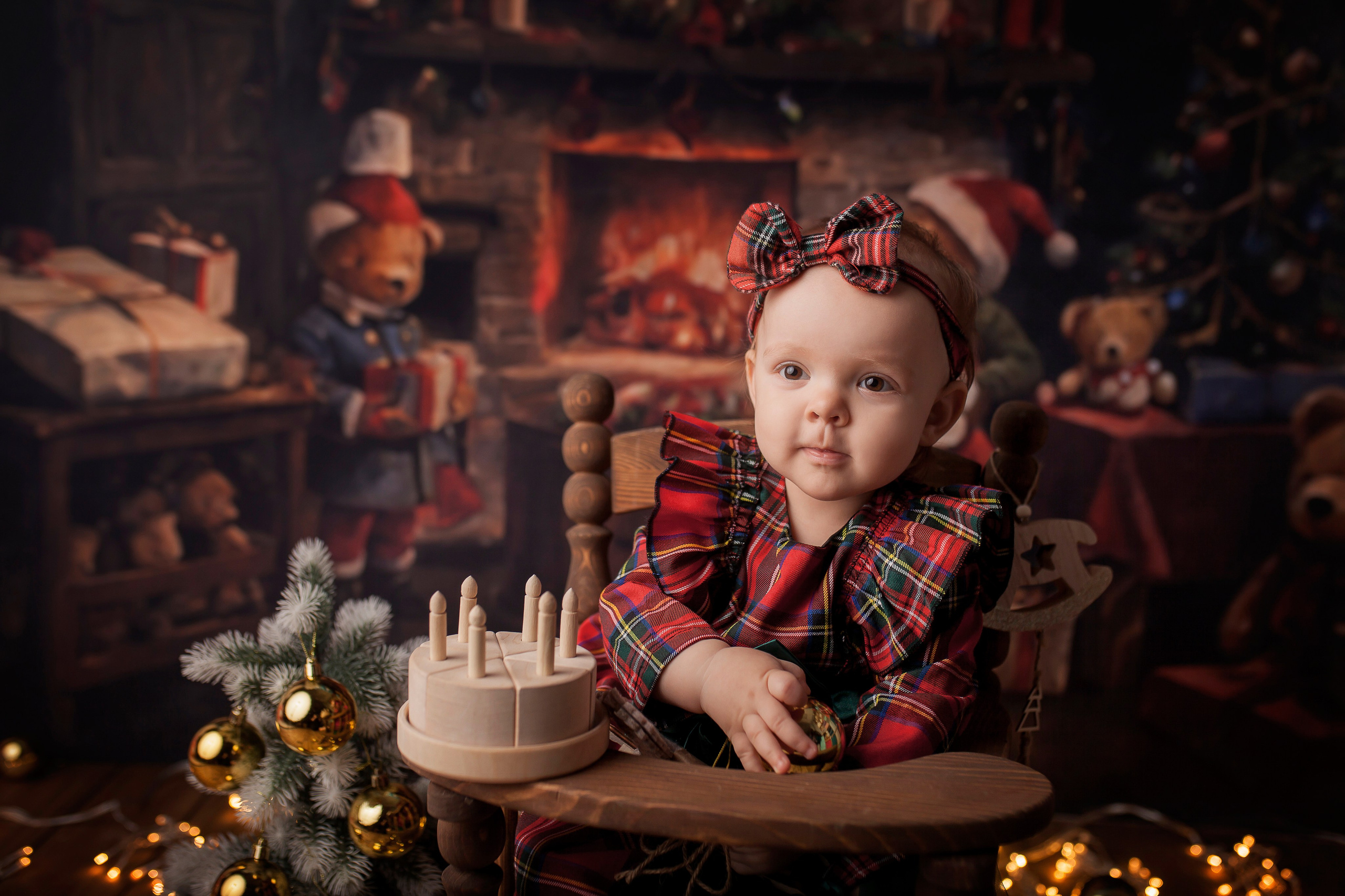 Юлия, 1 годик. Фотограф новорожденных в Новокузнецке Анна Горошникова