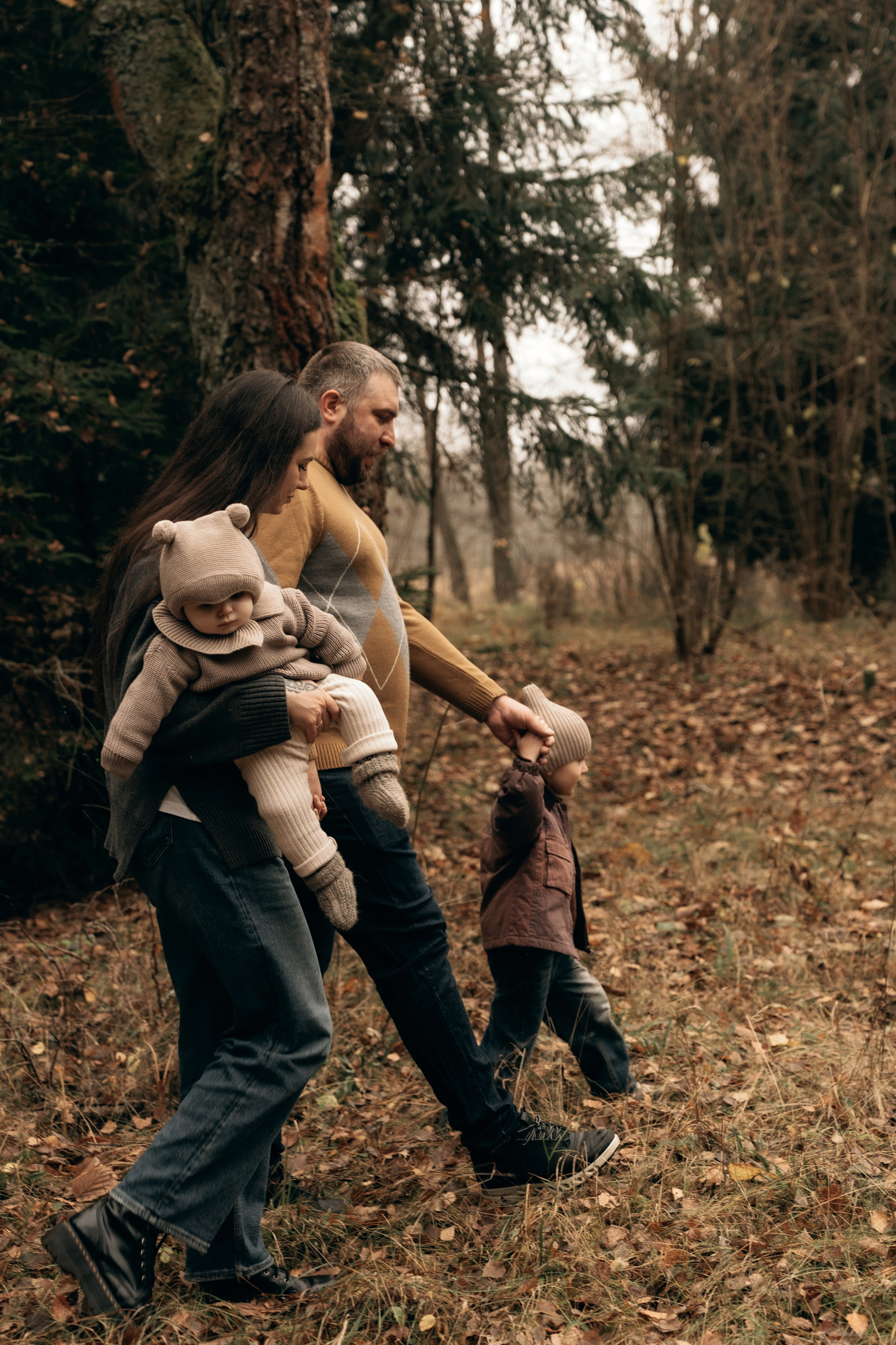 Осенняя семейная фотосессия. Ваш семейный фотограф в Минске — Вика Трегубова