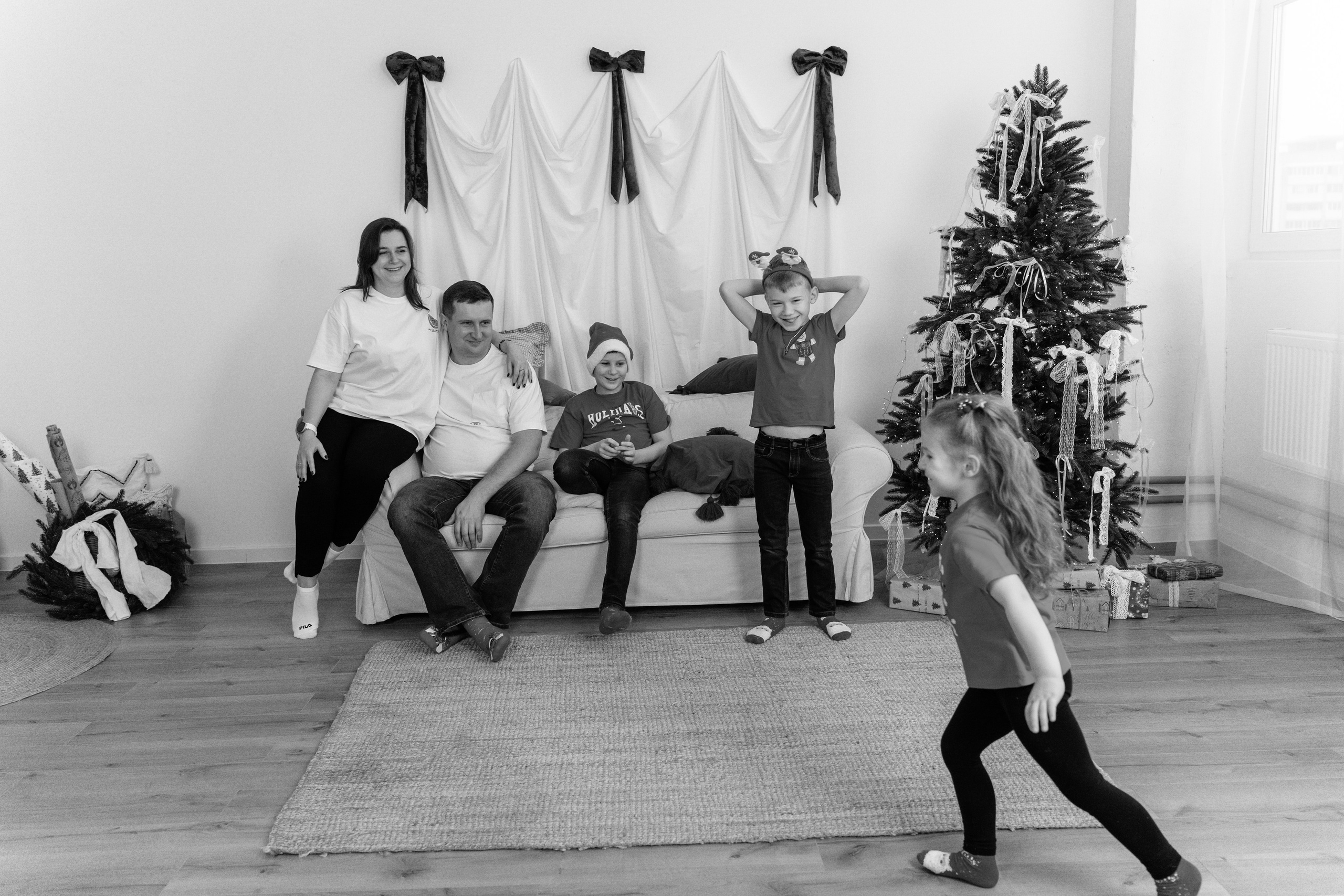 Семейная съёмка — Новый год. Ваш семейный фотограф в Минске — Вика Трегубова