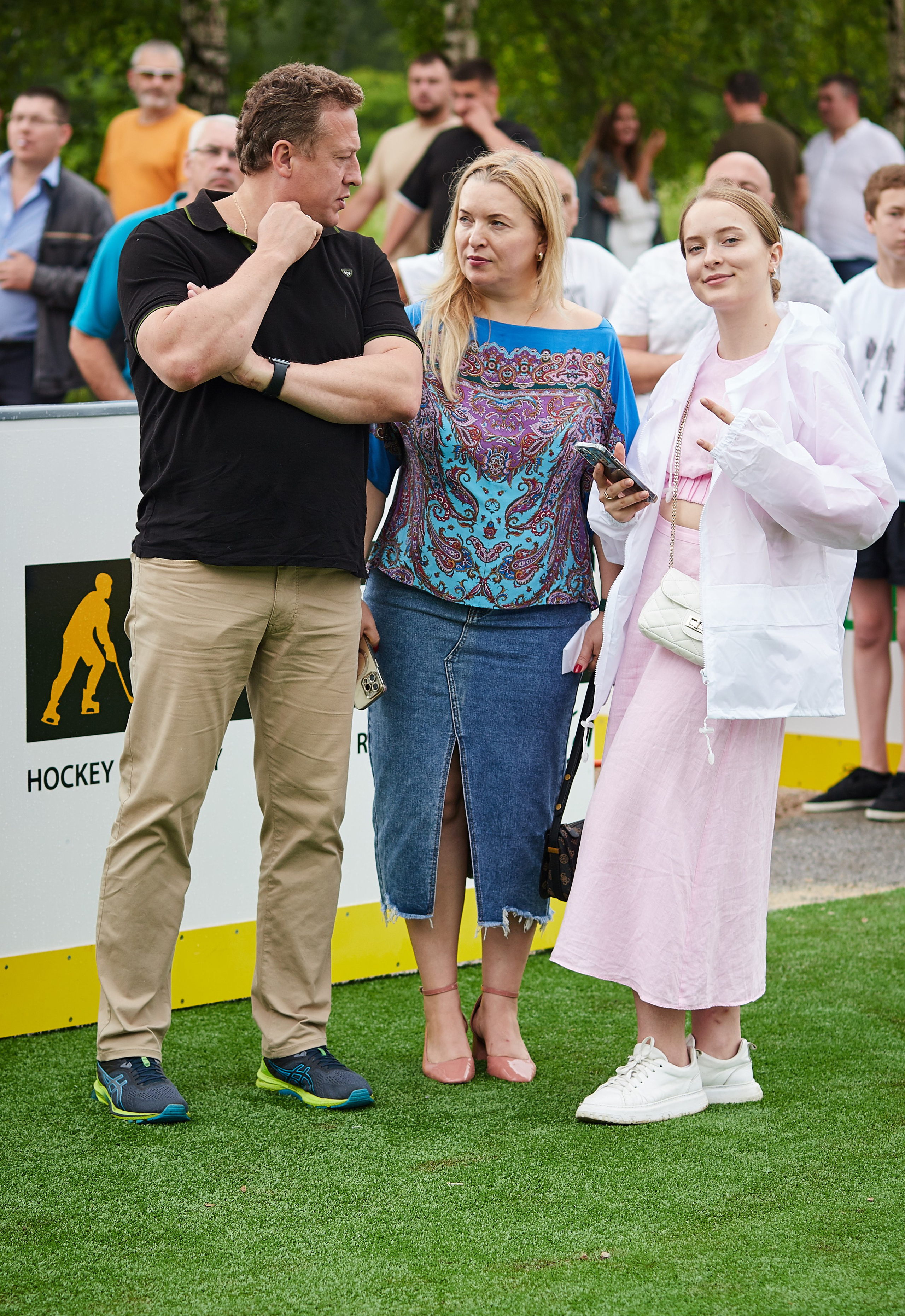 Открытие хоккейной площадки с Федором Конюховым. Репортажный Фотограф