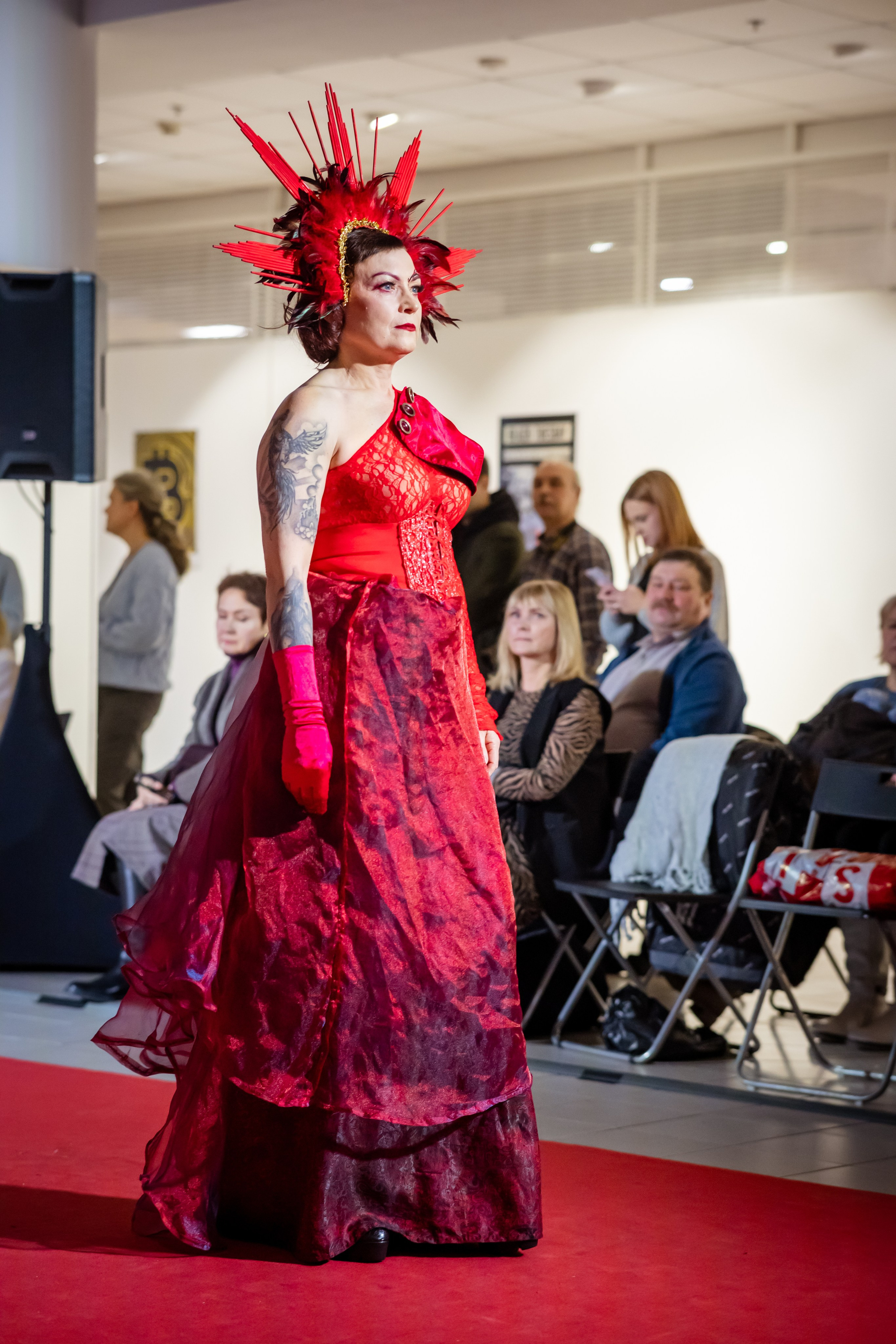 Фотосессия модного показа