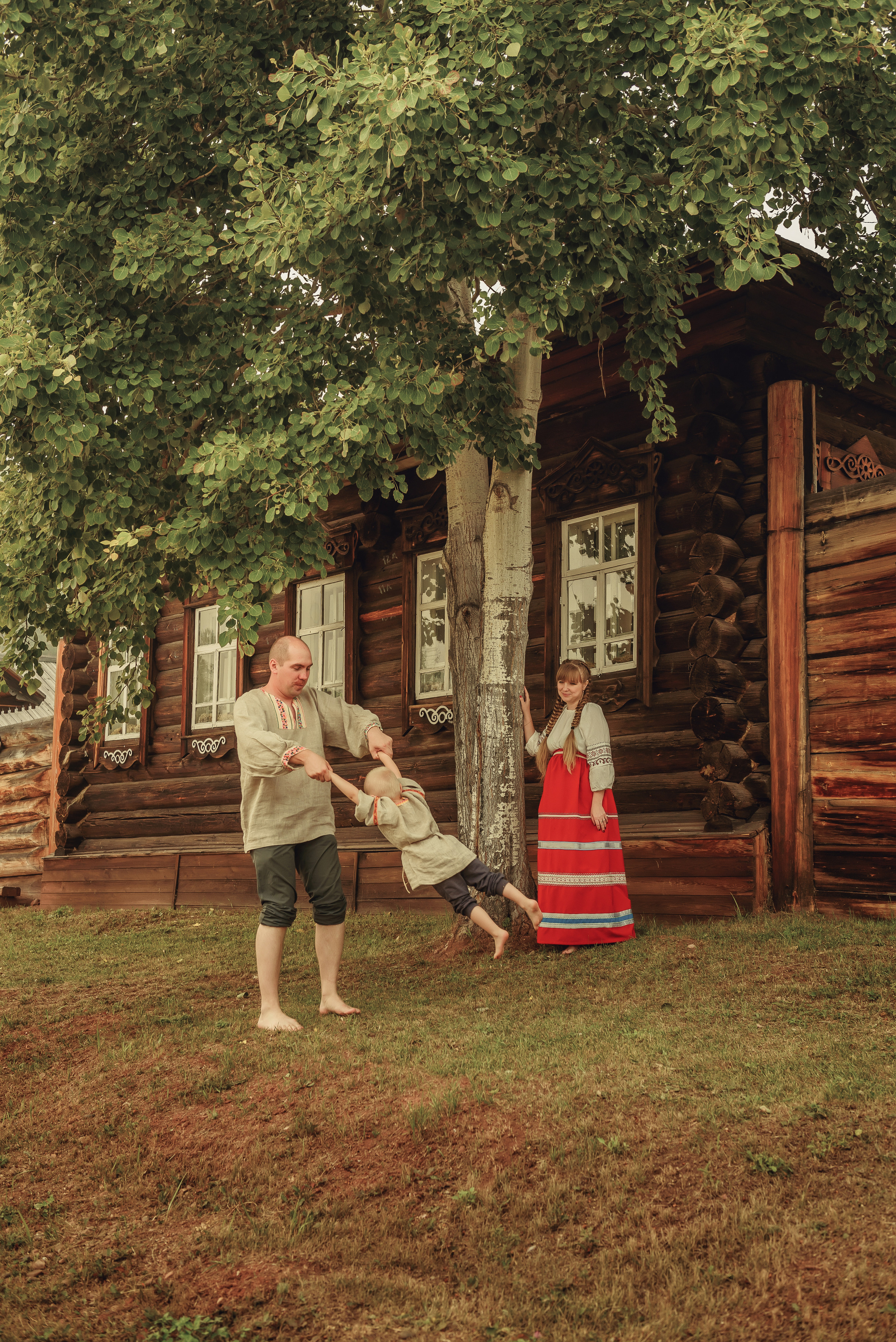 Семейная фотосессия на природе. Семейный фотограф в Братске Маклакова Татьяна