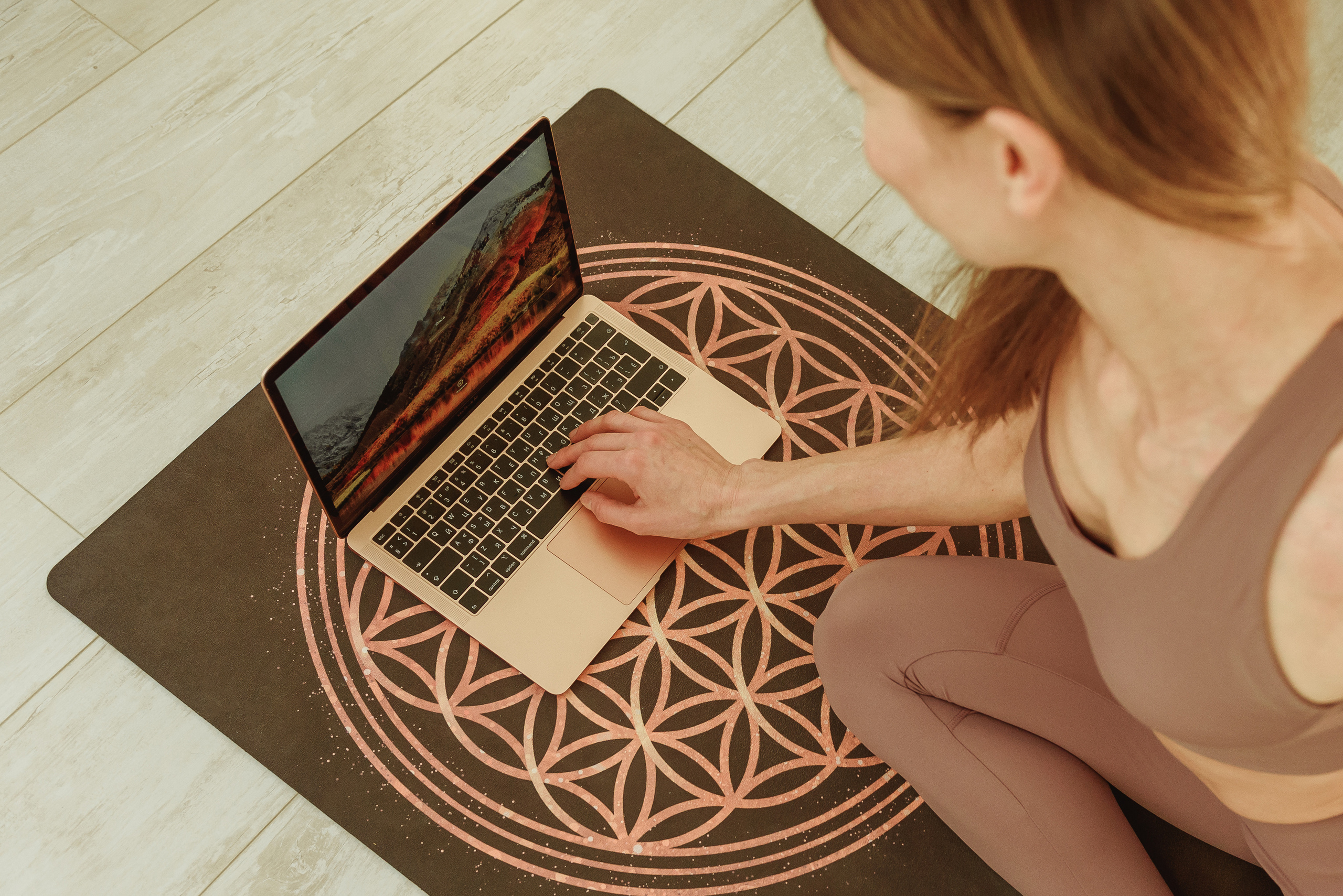 Контент-съемка. Йога. Семейный фотограф в Братске Маклакова Татьяна