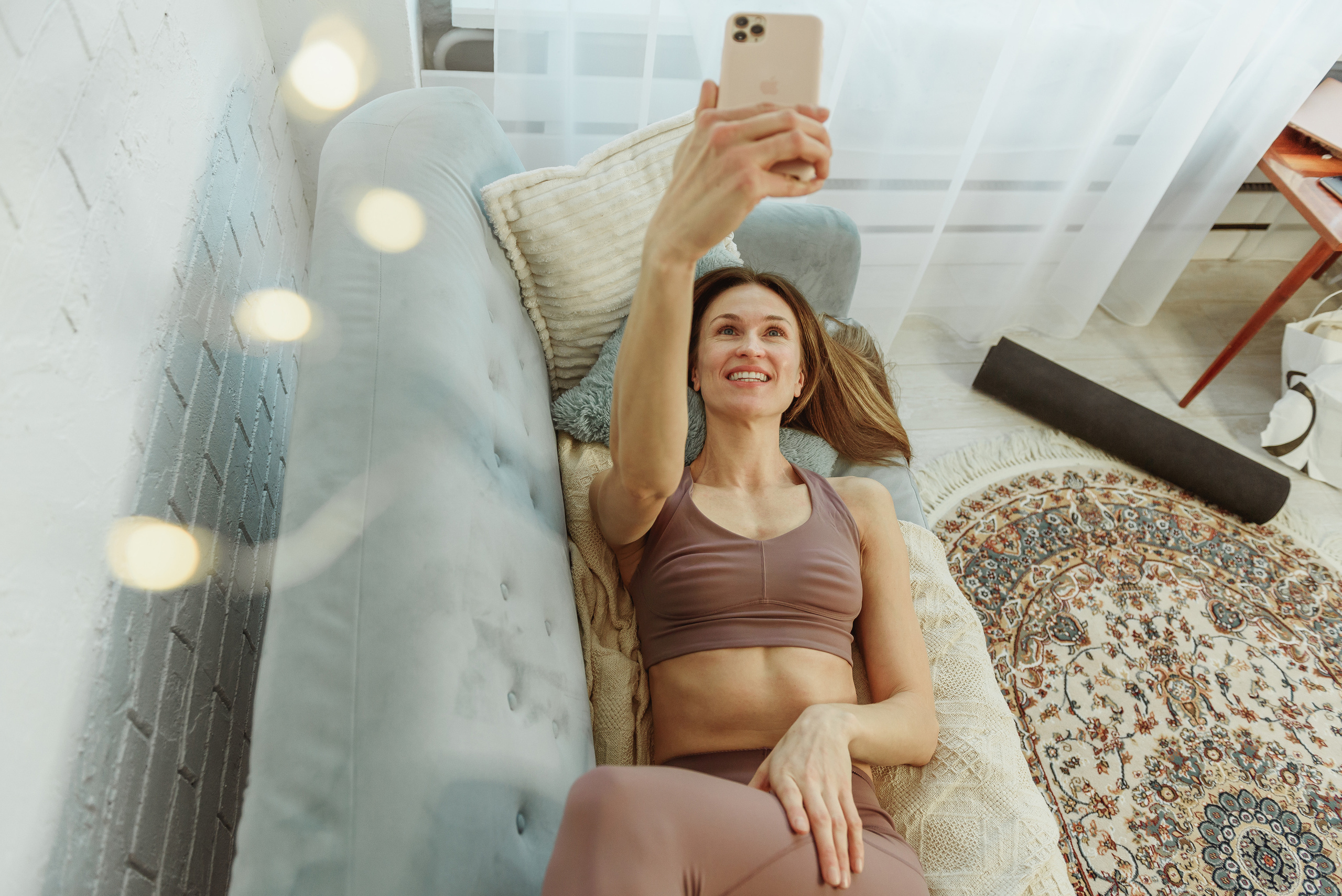 Контент-съемка. Йога. Семейный фотограф в Братске Маклакова Татьяна