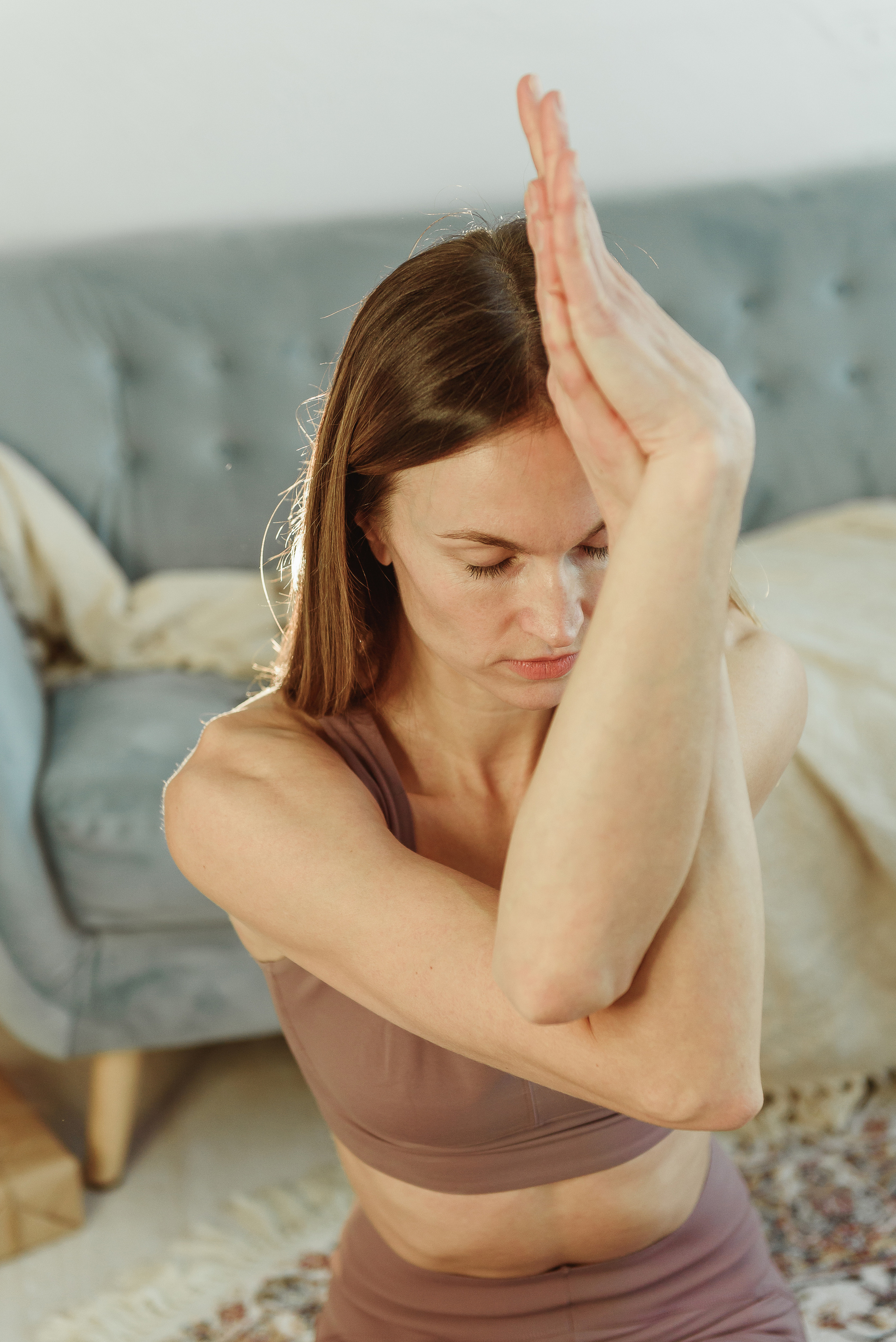 Контент-съемка. Йога. Семейный фотограф в Братске Маклакова Татьяна