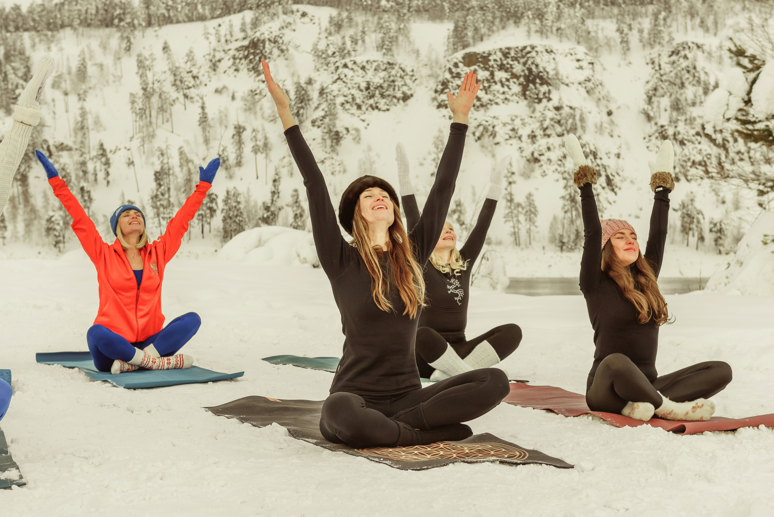 Йога. Фото-съемка для контента. Семейный фотограф в Братске Маклакова Татьяна