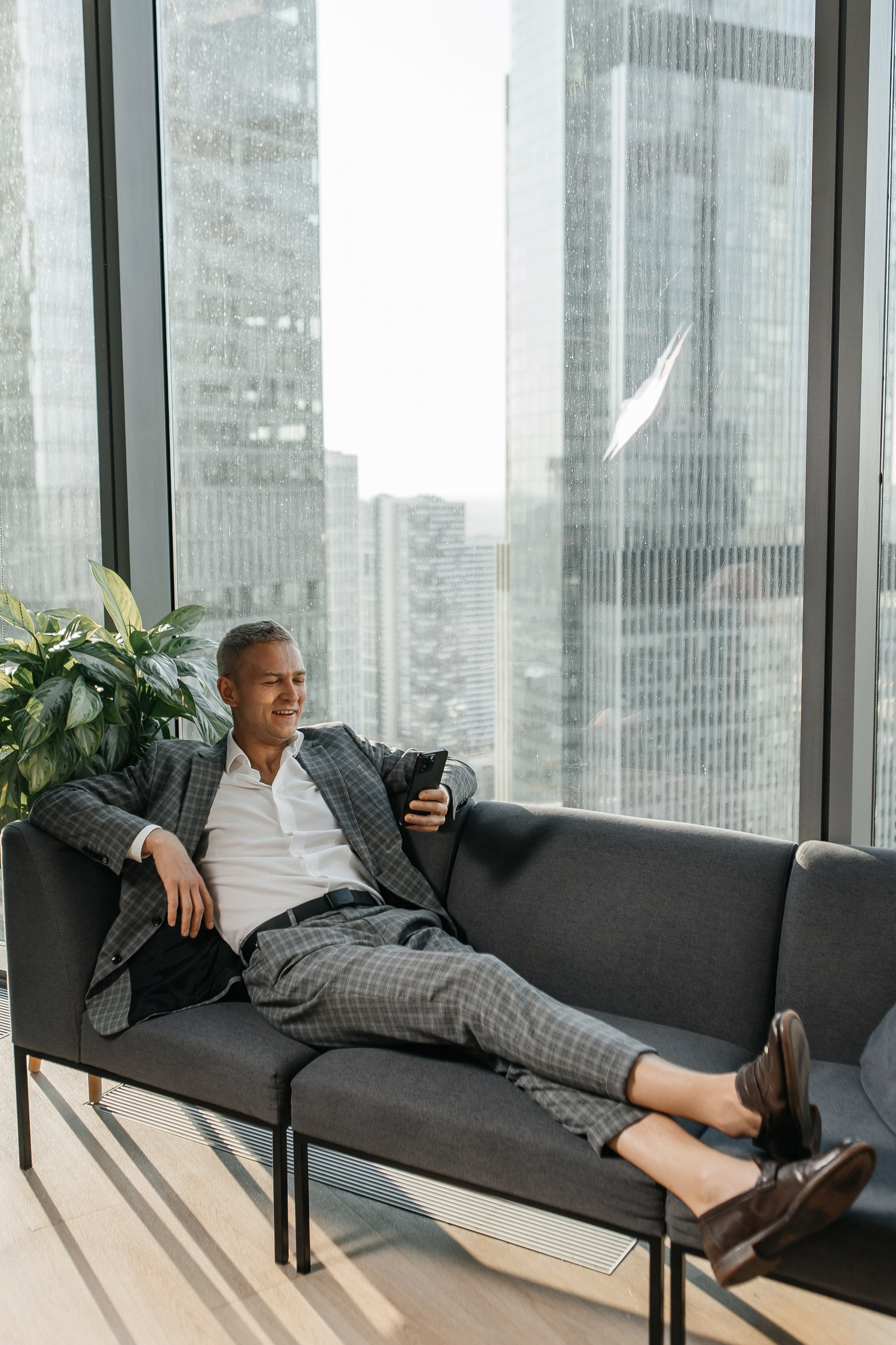 Moscow City бизнес портрет. Фотограф в Москве Дмитрий Жарков