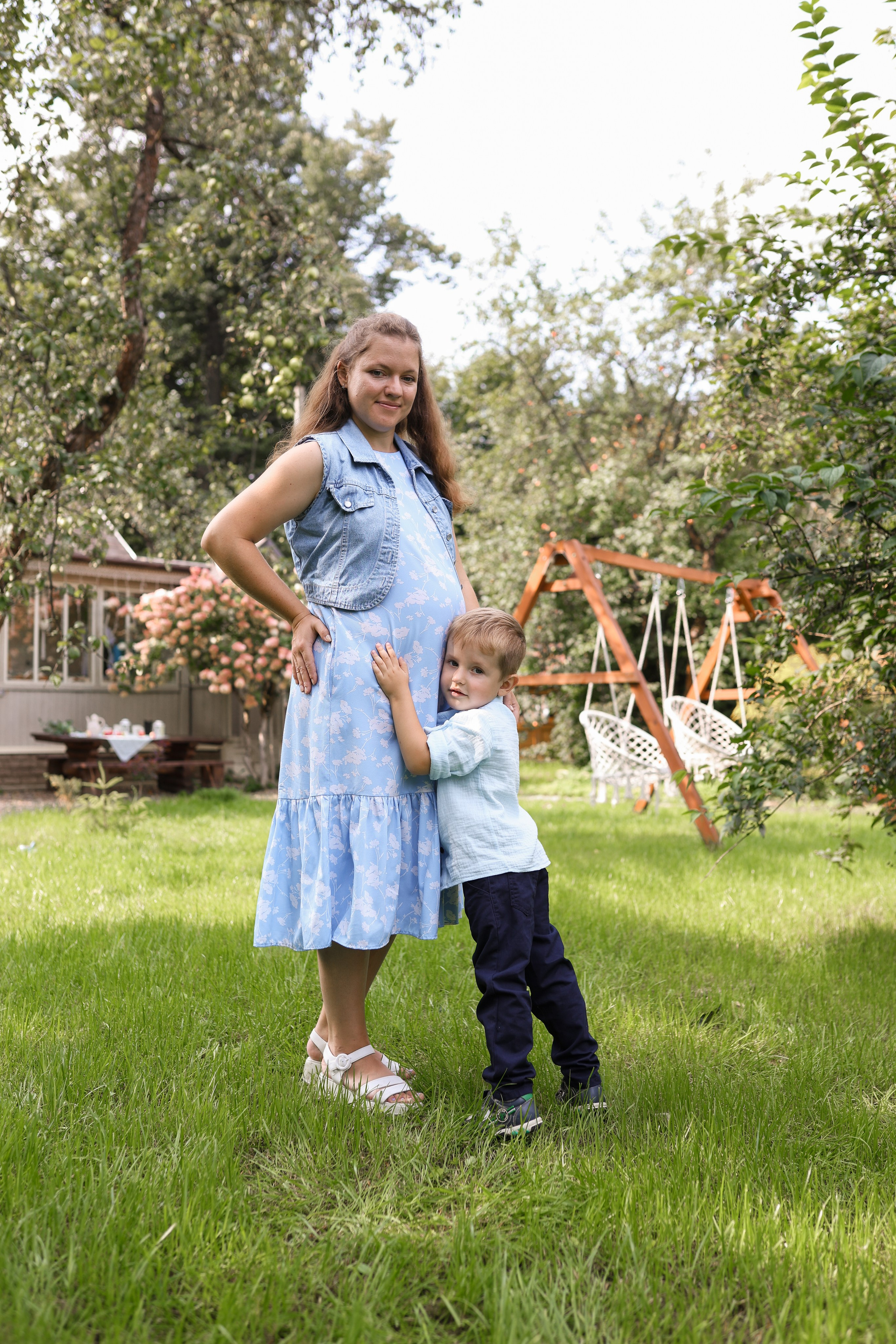 Фотосессия беременности в загородной студии Купавна. Фотограф в Железнодорожном и Балашихе
