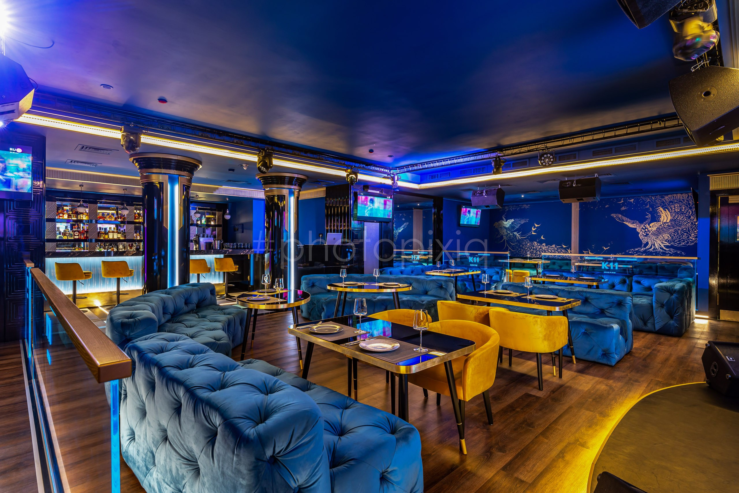 Фотосъёмка Караоке-бара «К11». Интерьерная съёмка и виртуальные туры — Интерьерный фотограф Кузнецов Сергей (photopixiq)