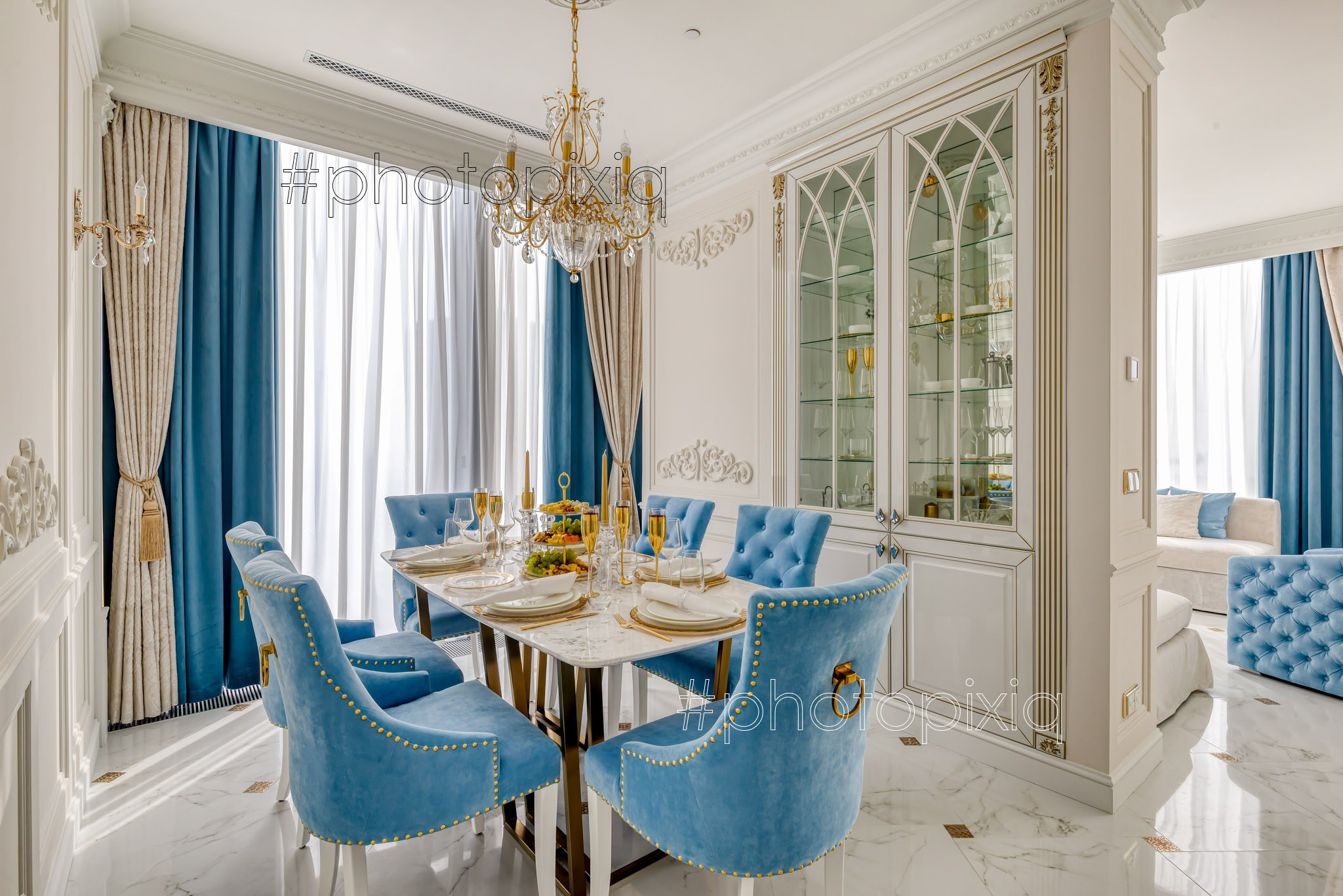 Интерьерная съёмка апартаментов в Neva Towers. Интерьерная съёмка и виртуальные туры — Интерьерный фотограф Кузнецов Сергей (photopixiq)