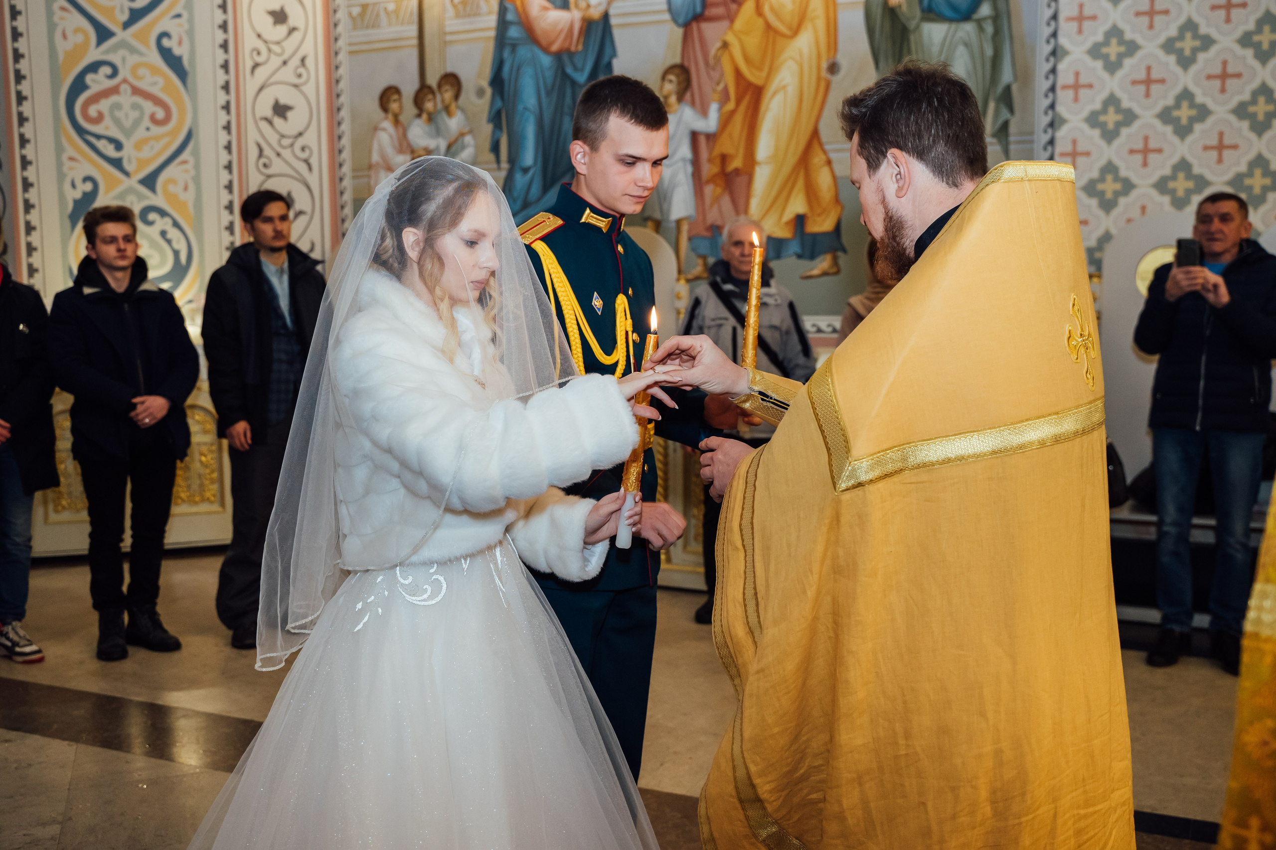 Венчание Вячеслав и Виктория. Свадебный фотограф в Коломне, Воскресенске, Егорьевске Владимир Петров