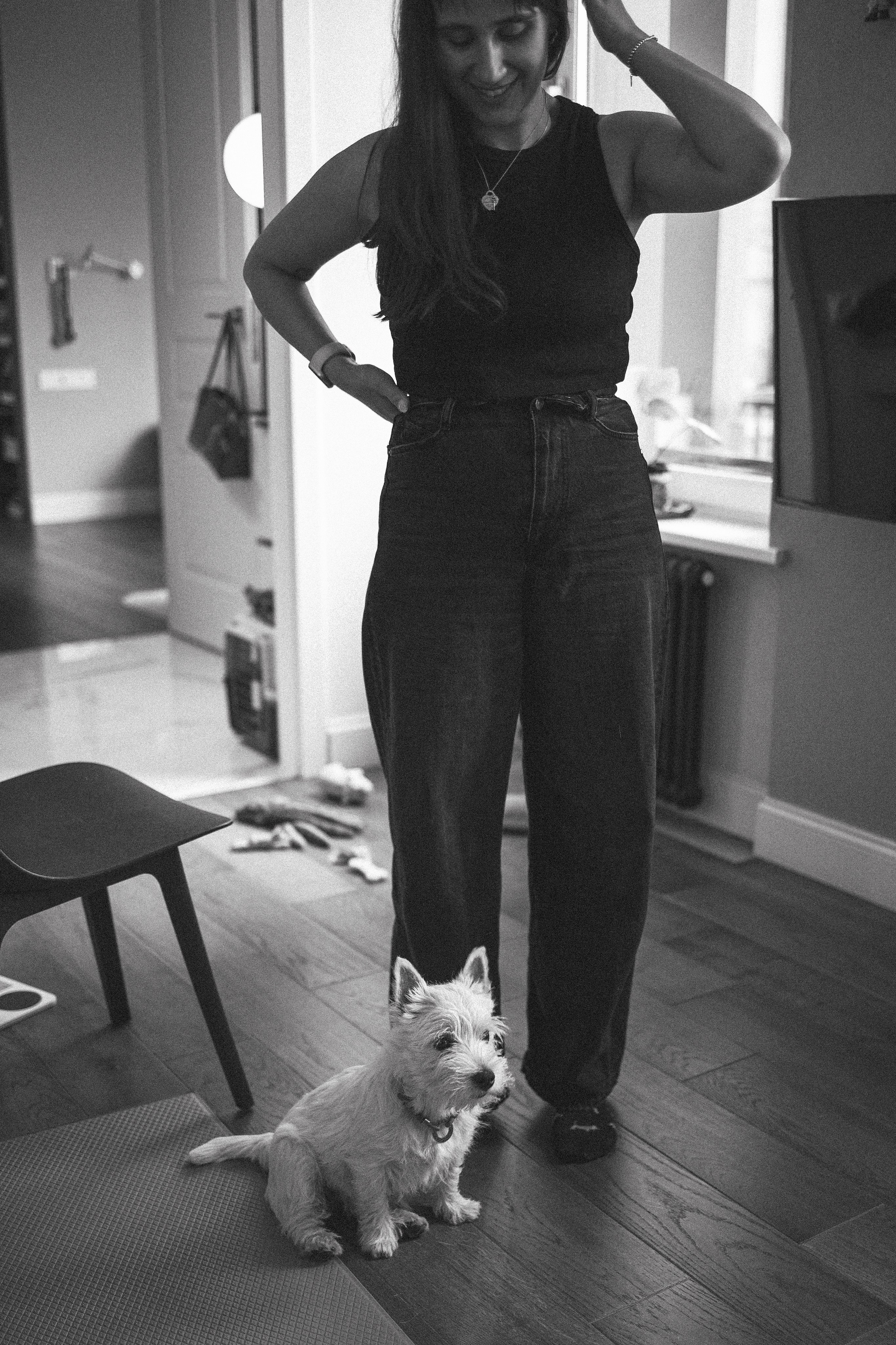 Снежуля, Мари и Саша. Фотограф анималист Анастасия Пикей