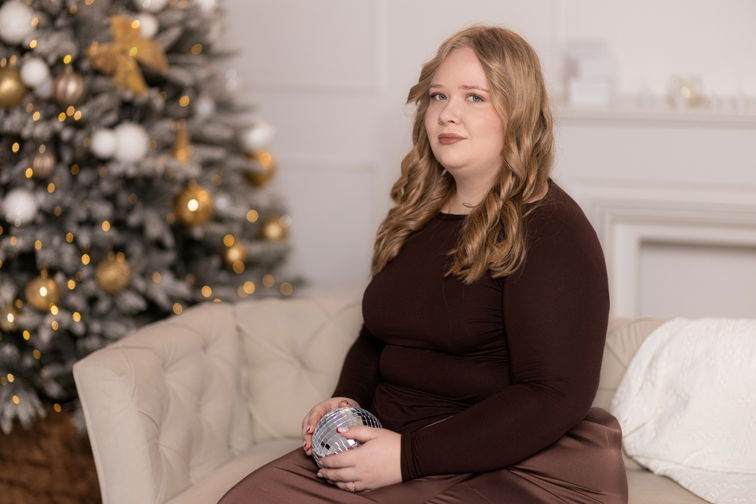 Новогодняя фотосъемка для клиентов студии балета в Воронеже