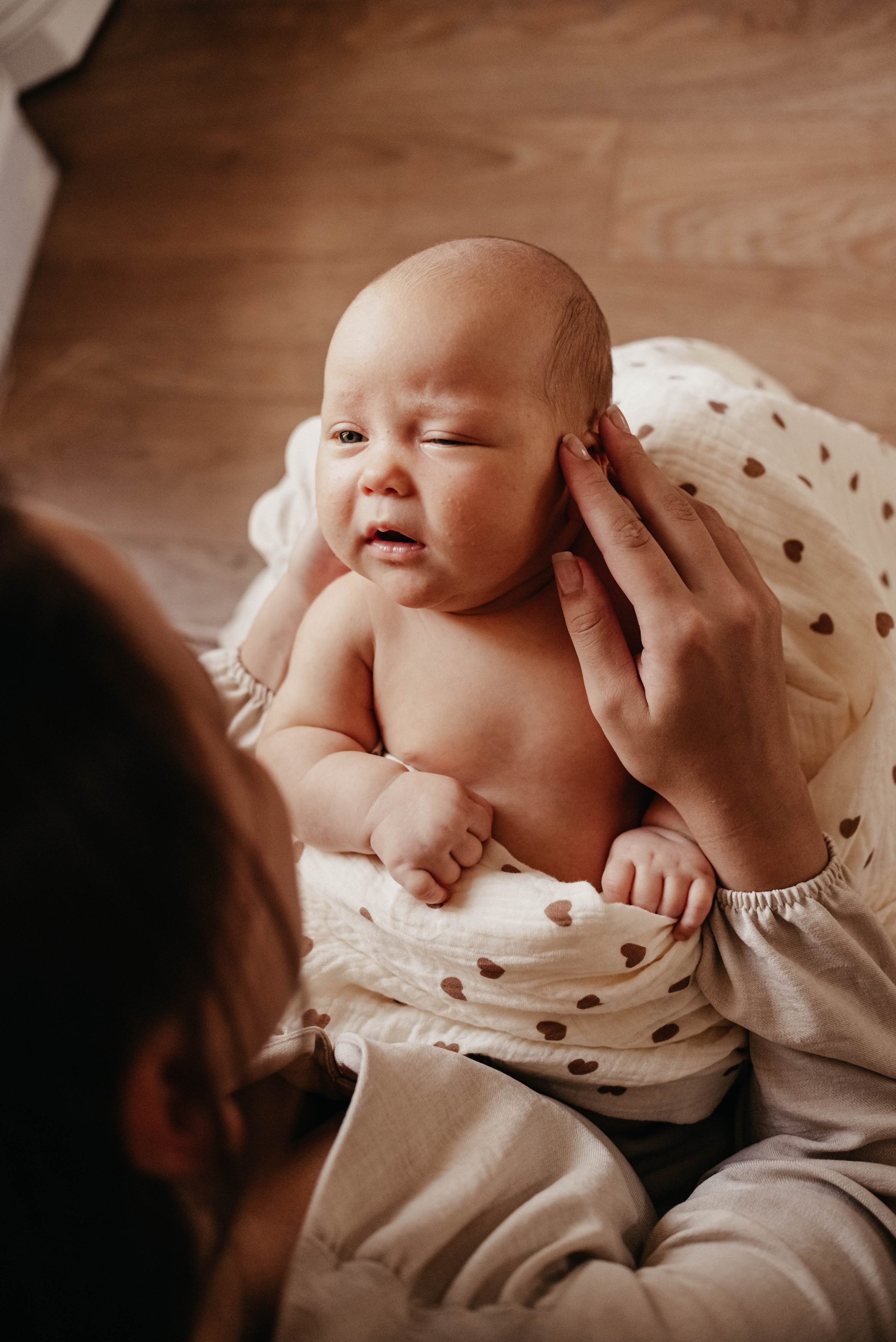 Домашняя съемка новорожденного. Семейный фотограф в Железнодорожном Масаева Елена