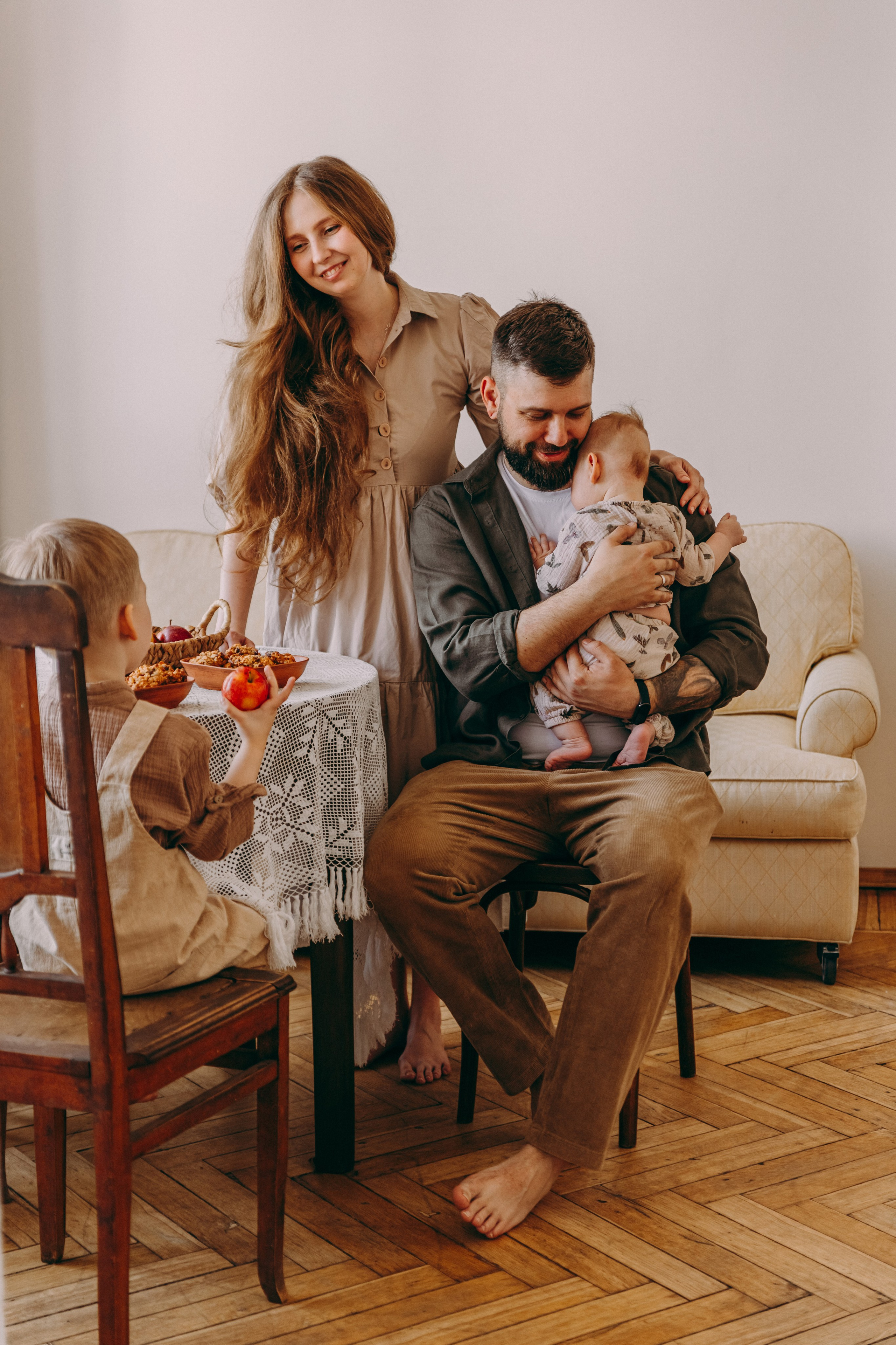 Леля, Илья, Добрыня и Яромир. Семейный фотограф В Москве Александра Дейкун
